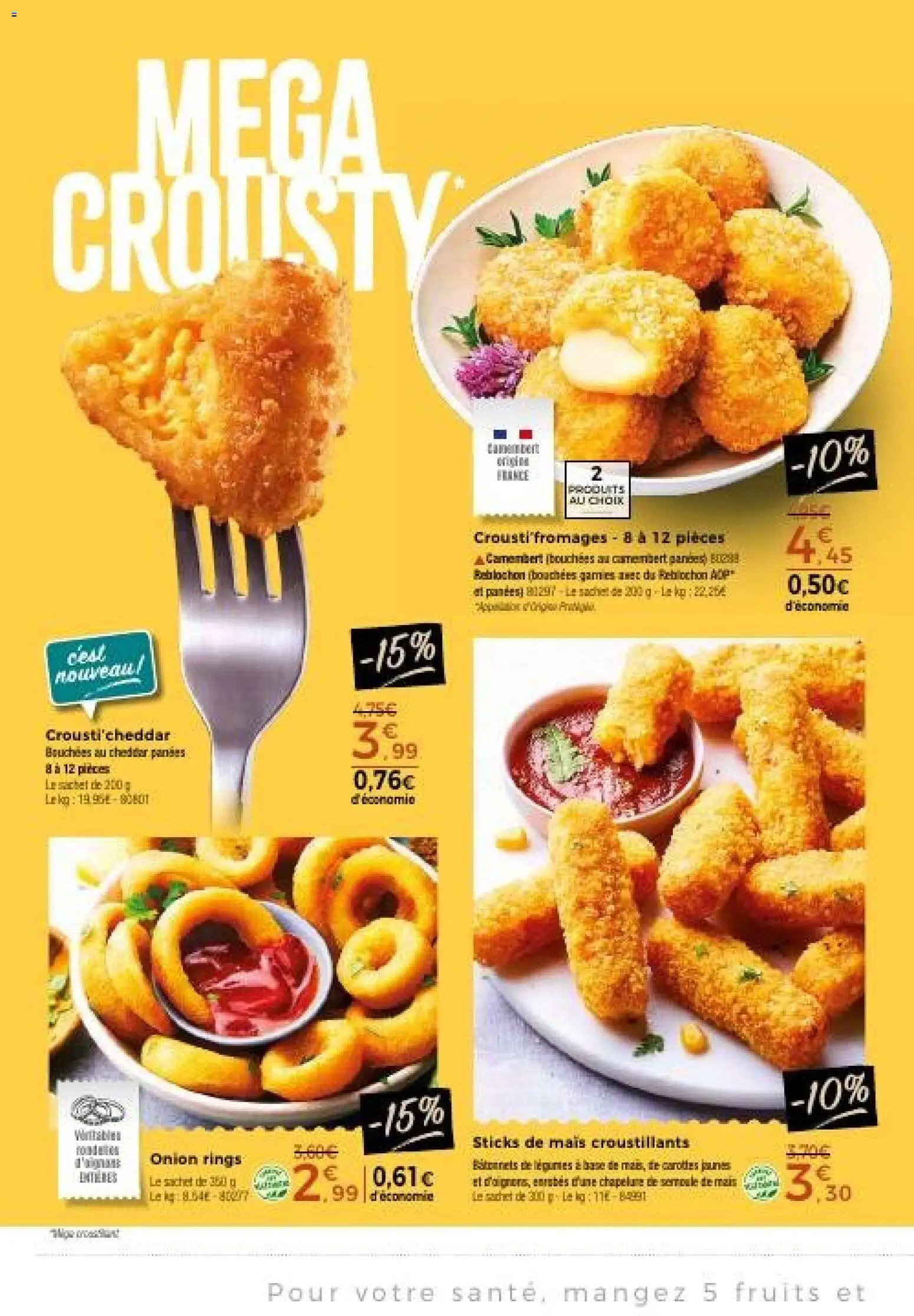 {H1} | Page: 4 | Produits: Carottes, Reblochon, Fruits, Cheddar