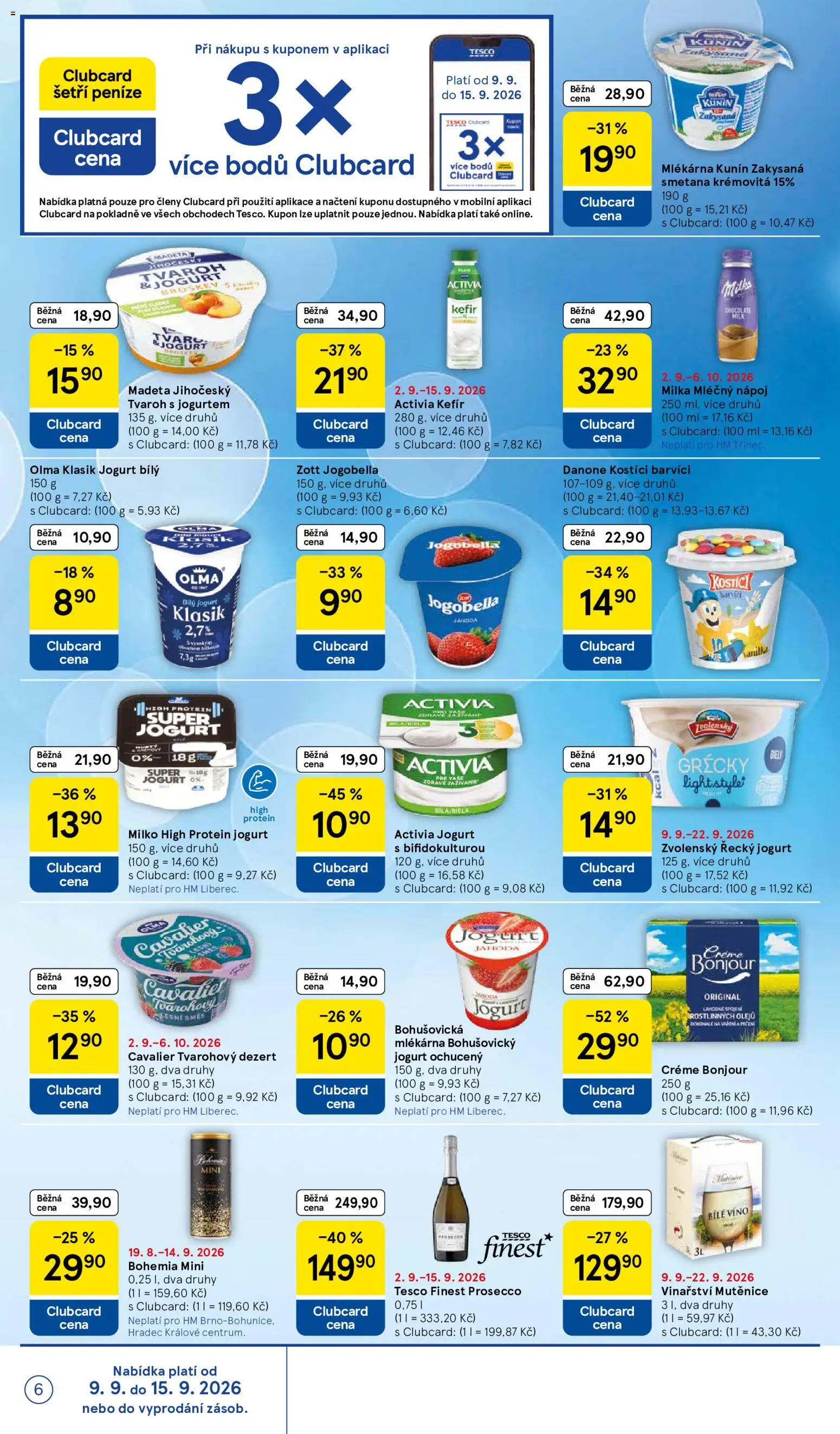 Tesco leták - Hypermarket od 09.09.2026 | Strana: 6