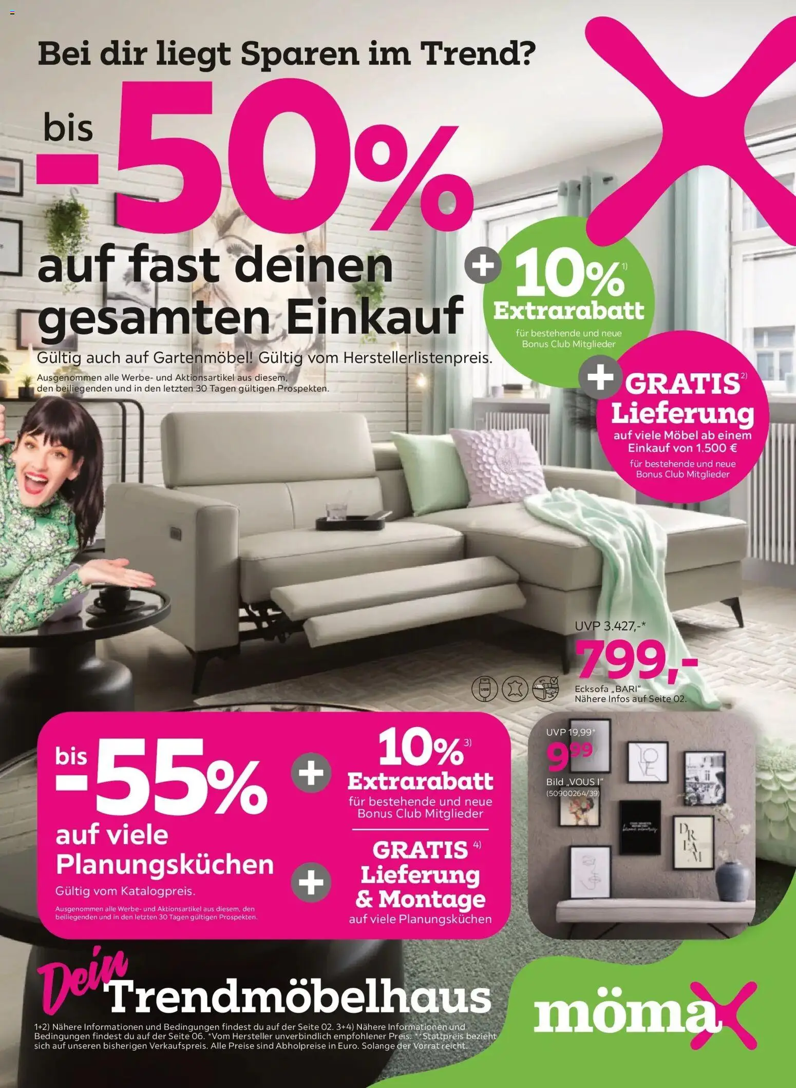 Mömax Ansfelden, Bruck An Der Mur, Villach gültig ab 14.04.2026 | Seite: 1 | Produkte: Gartenmöbel
