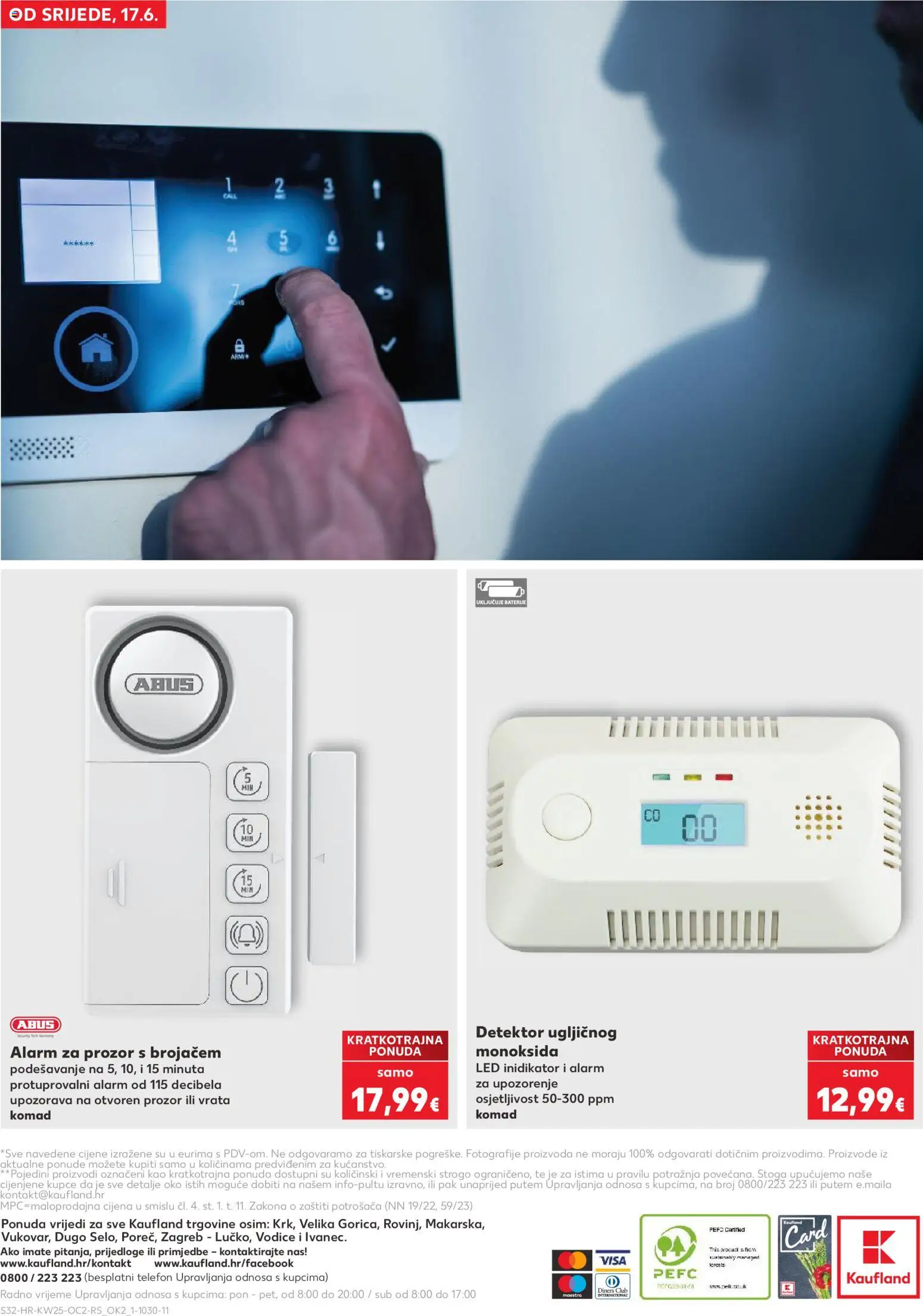 Kaufland HR akciós ujság - amely érvényes a következő dátumtól: 17.06.2026 | Oldal: 32 | Termékek: Telefon