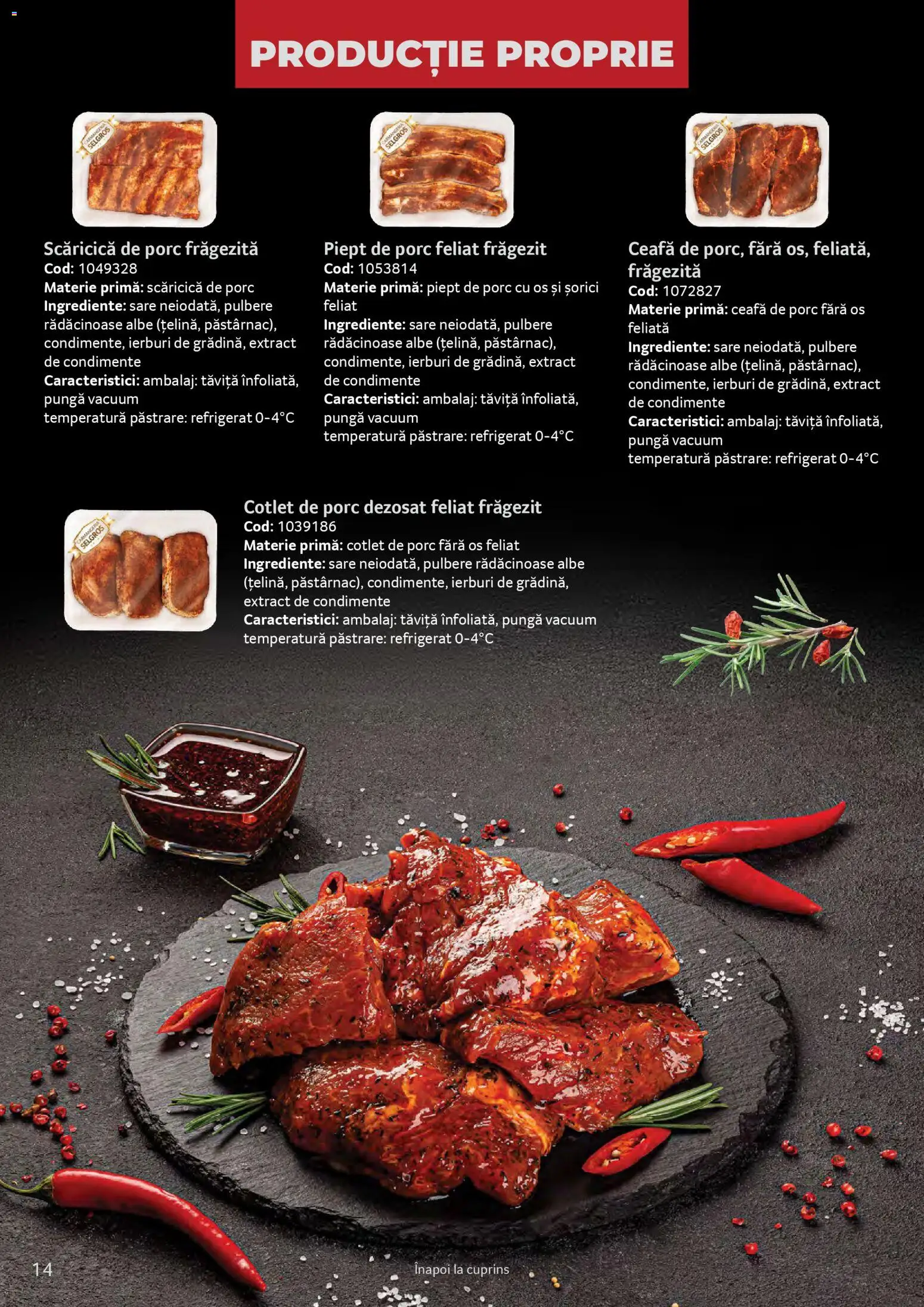 Noul catalog Selgros – valabil de la 25.03.2026 | Pagină: 14 | Produse: Keçeli kalem, Lait de coco, Condimente, Sare