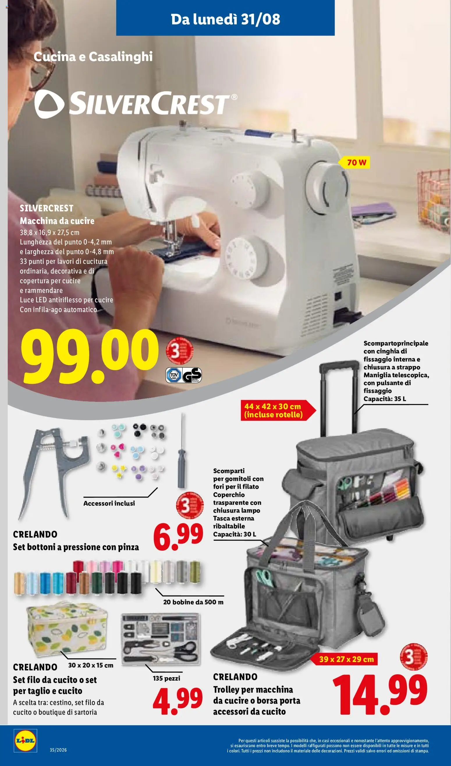 Volantino Lidl del 27/08/2026 | Pagina: 34