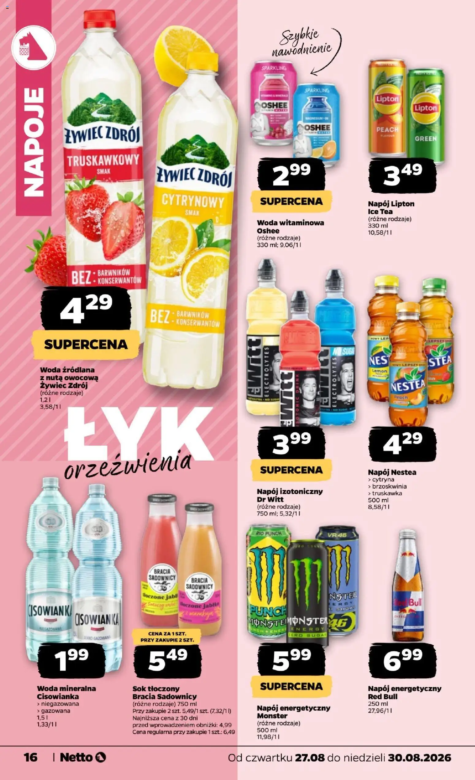 Netto gazetka od czwartku od 27.08.2026 | Strona: 16