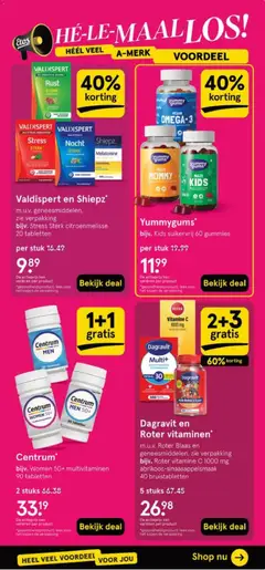 Centrum, bijv. Women 50+ multivitaminen 90 tabletten - Voorbeeld van een folder van Etos, geldig van 25.05.2026 | Pagina: 57 | Producten: Káposztalevél, Kan, Vezeték nélküli telefon, Centrum