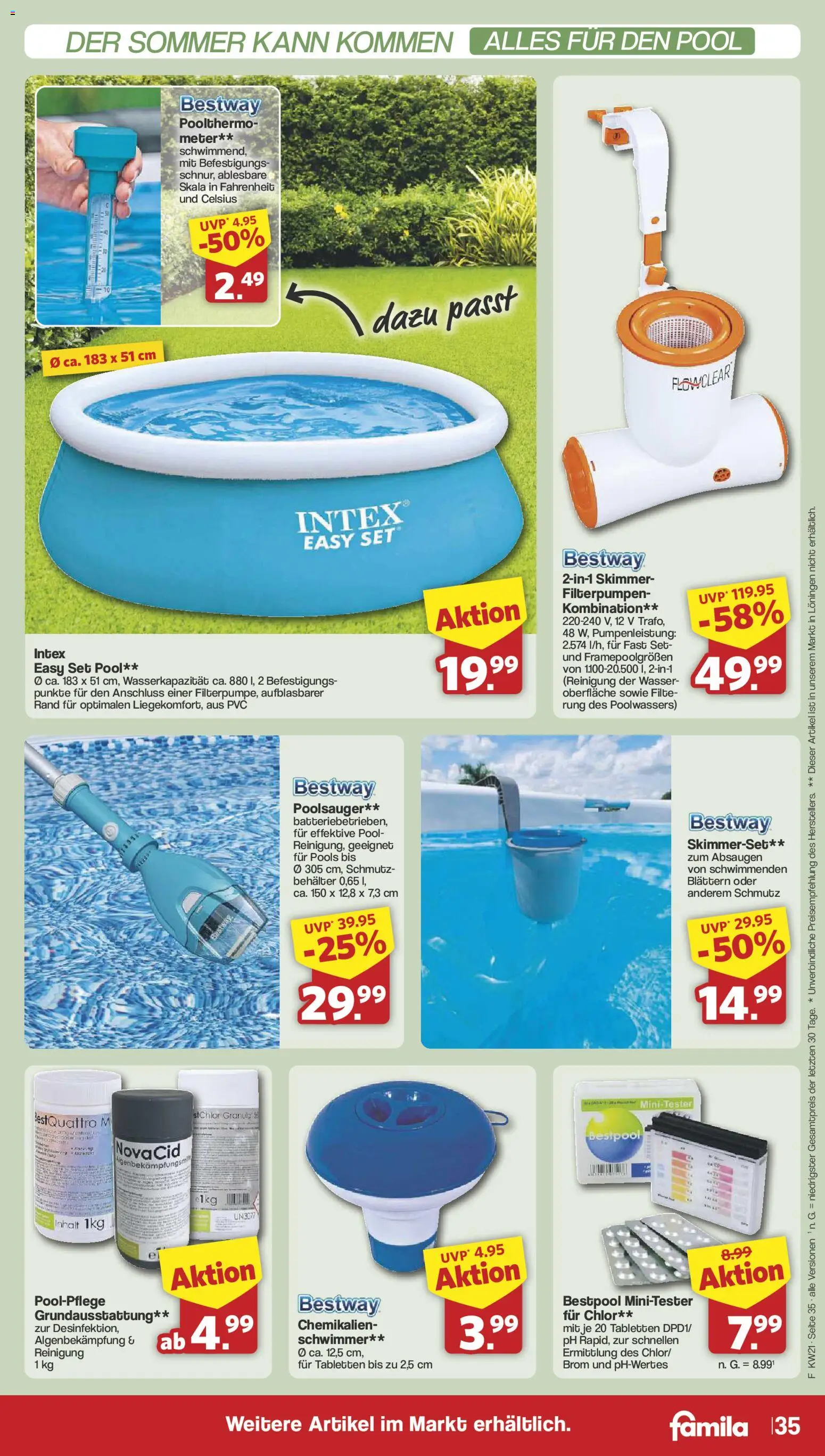 Famila Nordwest Prospekt 	 – gültig ab 18.05.2026 | Seite: 35 | Produkte: Wasser