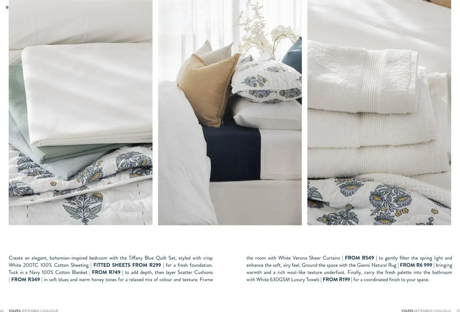 New Volpes catalogue – valid from 01/09/2026 | Page: 26 | Products: Towels, Frame, Rug, Blanket
