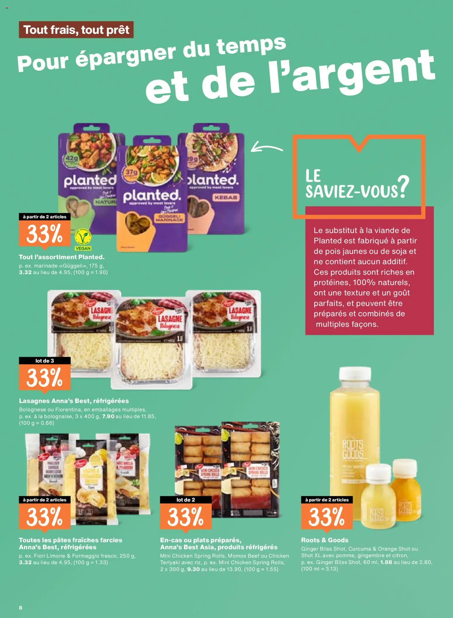 Migros aktionen FR – gültig ab 03.09.2026 | Seite: 8 | Produkte: Pasta