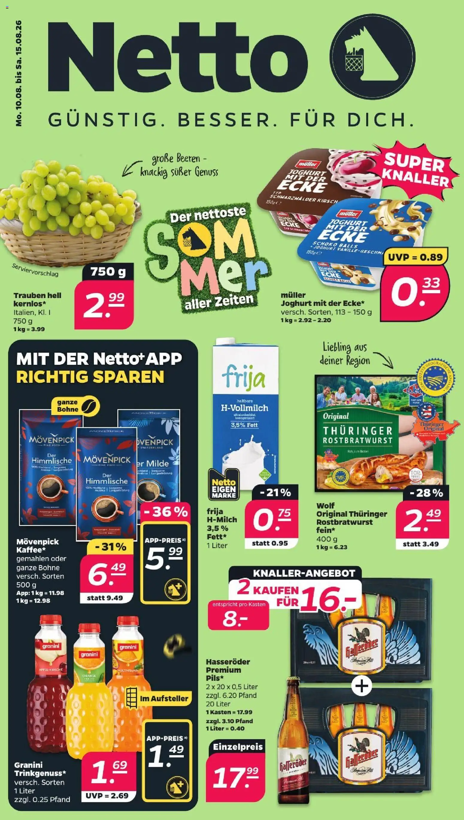 Netto Prospekt – gültig ab 10.08.2026 | Seite: 1
