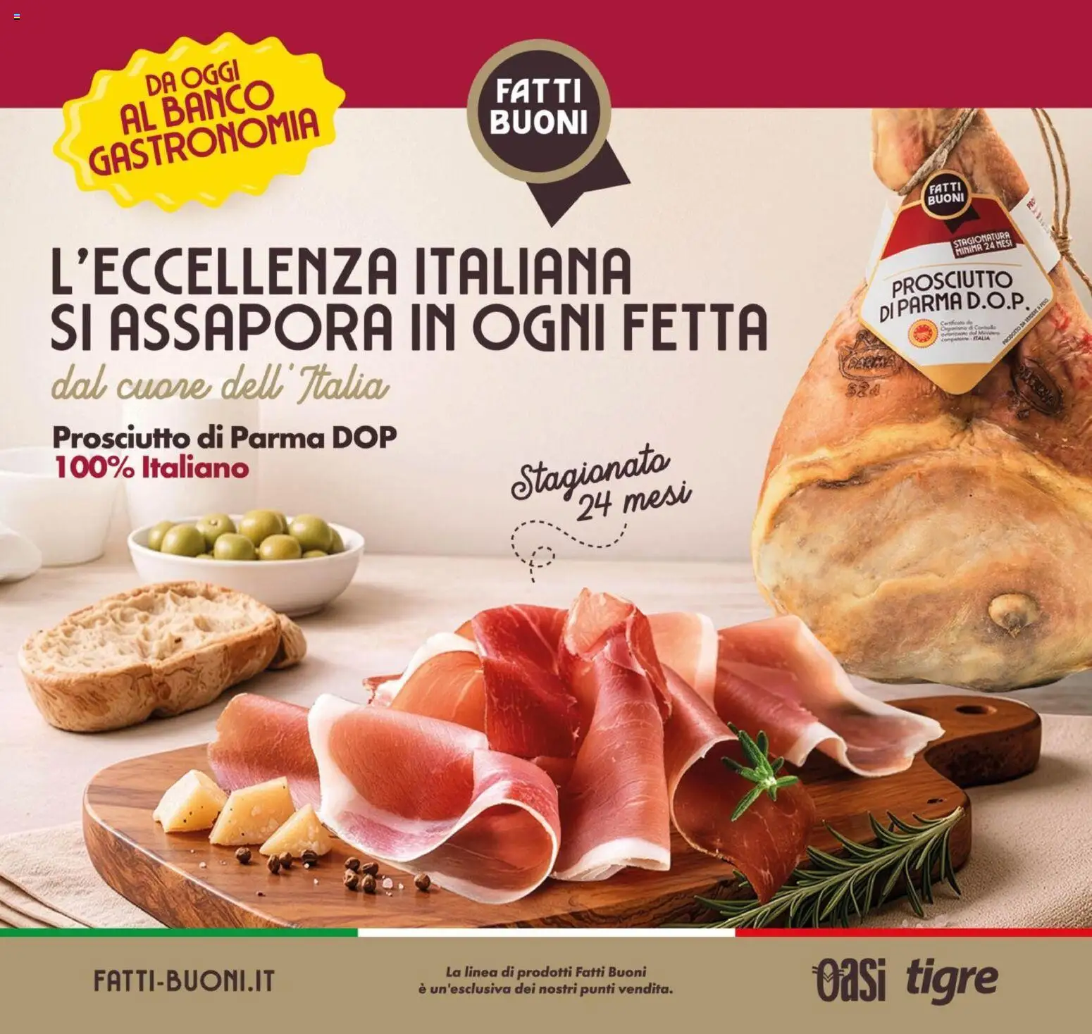Volantino Oasi del 07.05.2026 | Pagina: 11 | Prodotti: Prosciutto di Parma, Prosciutto