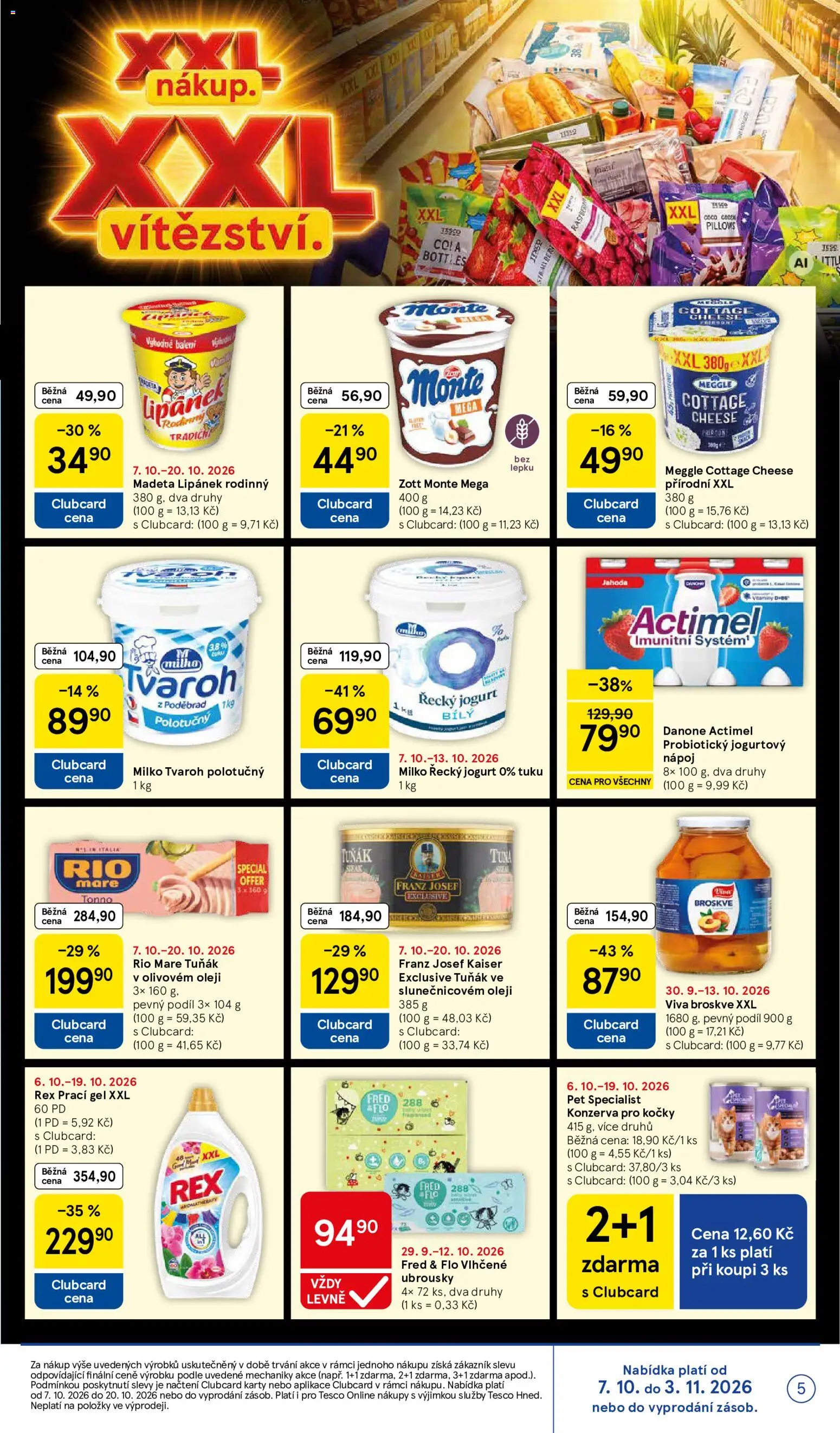 Tesco leták - Supermarket Nabídka ve značkové kvalitě od 07.10.2026 | Strana: 5