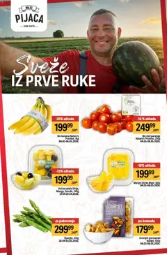 Maxi katalog - pregled Maxi kataloga - važi od 27.04.2026 | Strana: 21 | Proizvode: Banana, Mango, Krompir, Pakovanje