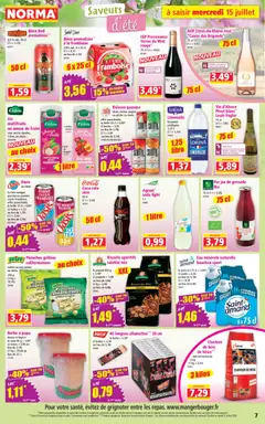 Norma - Prévisualisation de Norma catalogue valide à partir de 15/07/2026 | Page: 7 | Produits: Goyave, Pêche, Jus, Bière