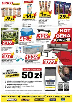 Pogląd oferty "Brico Marché gazetka" - ważna od 17.06.2026 | Strona: 9 | Produkty: Torba, Odkurzacz, Pawilon ogrodowy, Sucha karma dla psa