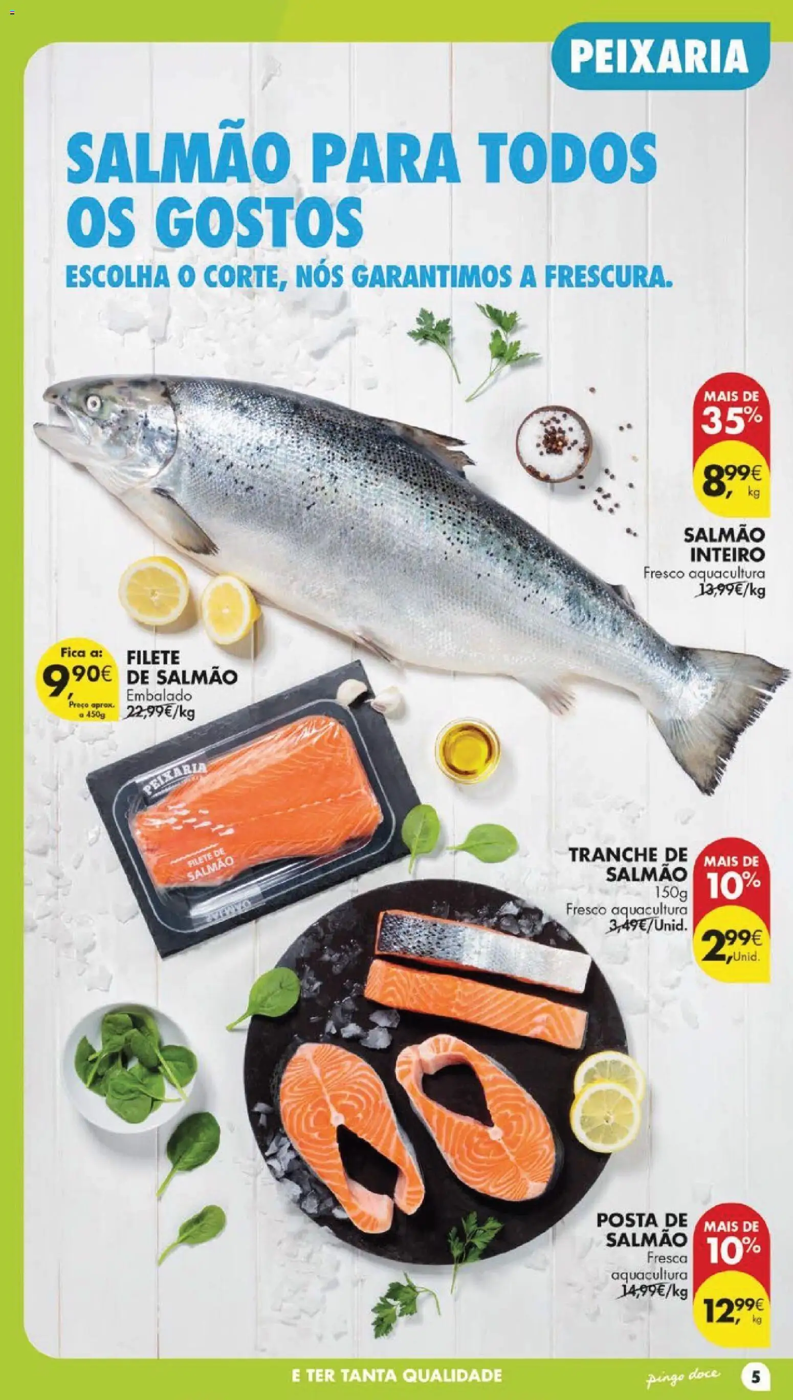 Pingo Doce folheto │ válido de 19.05.2026 | Página: 5 | Produtos: Salmão