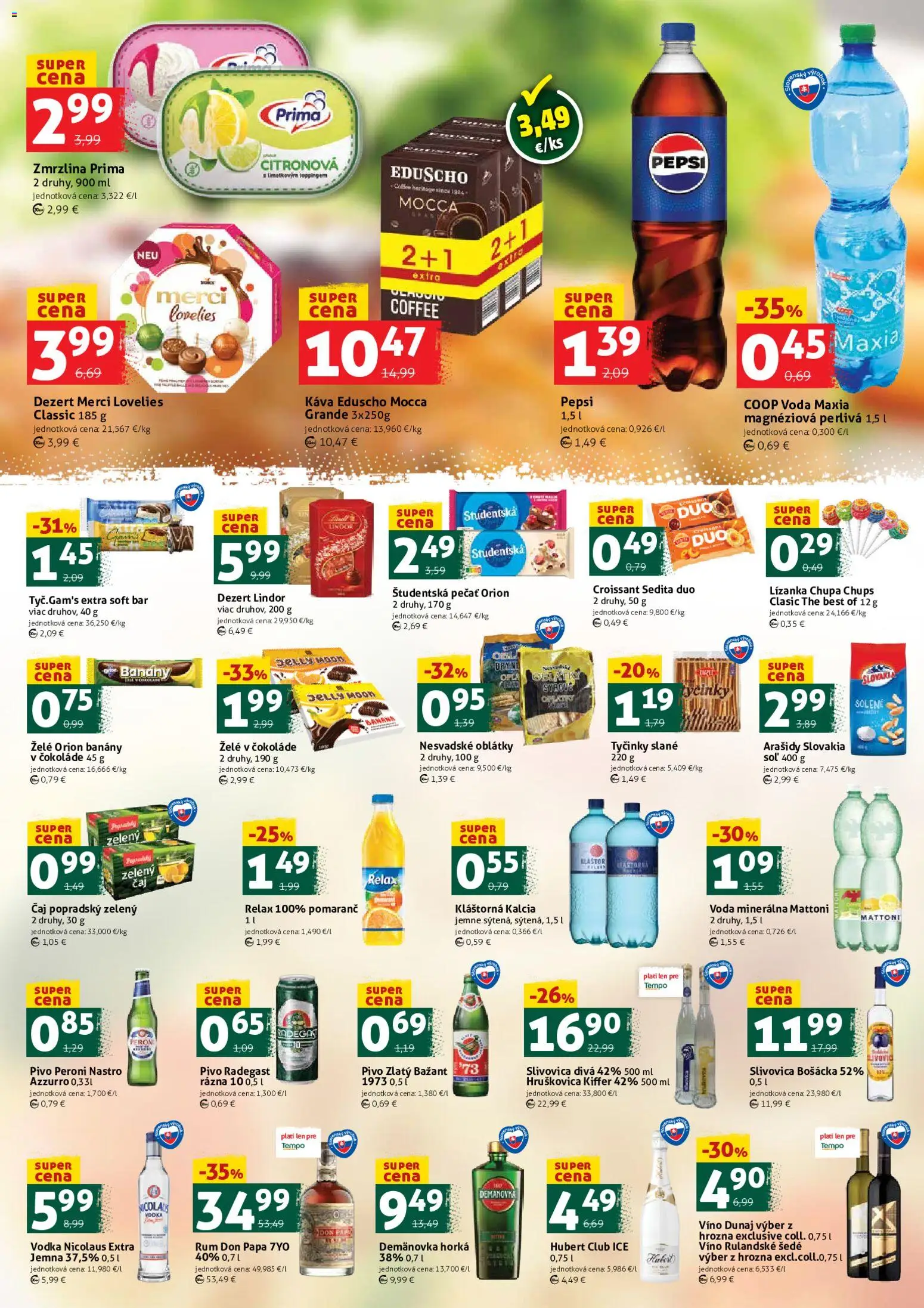 Nové COOP Jednota akcie – leták je platný od 26.06.2026 | Strana: 3