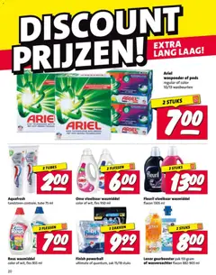Nettorama folder - Voorbeeld van een folder van Nettorama, geldig van 06-07-2026 | Pagina: 20 | Producten: Wasmiddel, Wasverzachter, Fles, Was