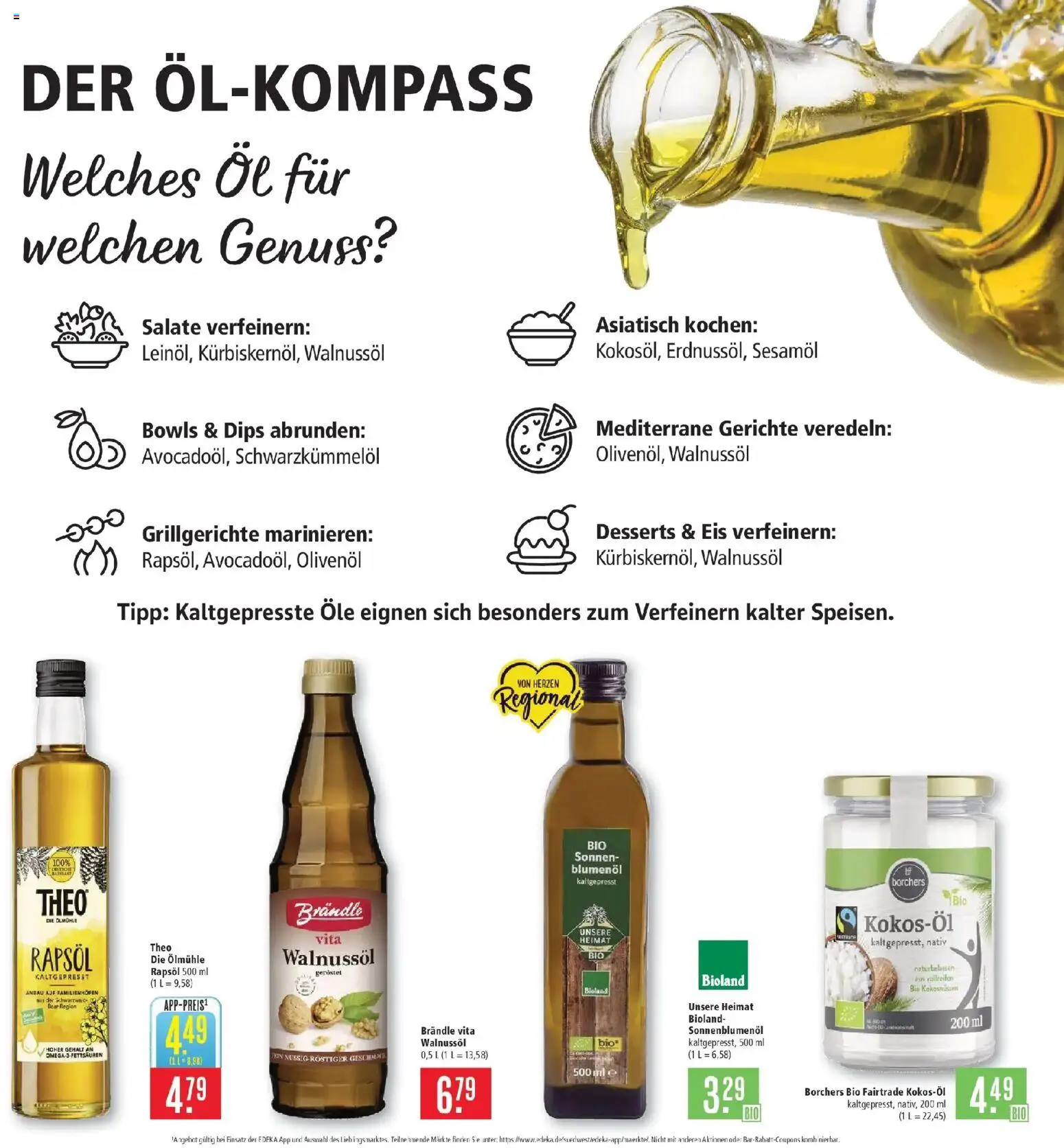 Marktkauf Prospekt Weil Am Rhein (ab 19.10.2026) » Angebote online | Seite: 17 | Produkte: Rapsöl, Sonnenblumenol, Gerichte, Eis