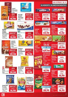Náhled letáku RITTER SPORT Čokoláda, různé druhy 100 g od 30.09.2026 | Strana: 35