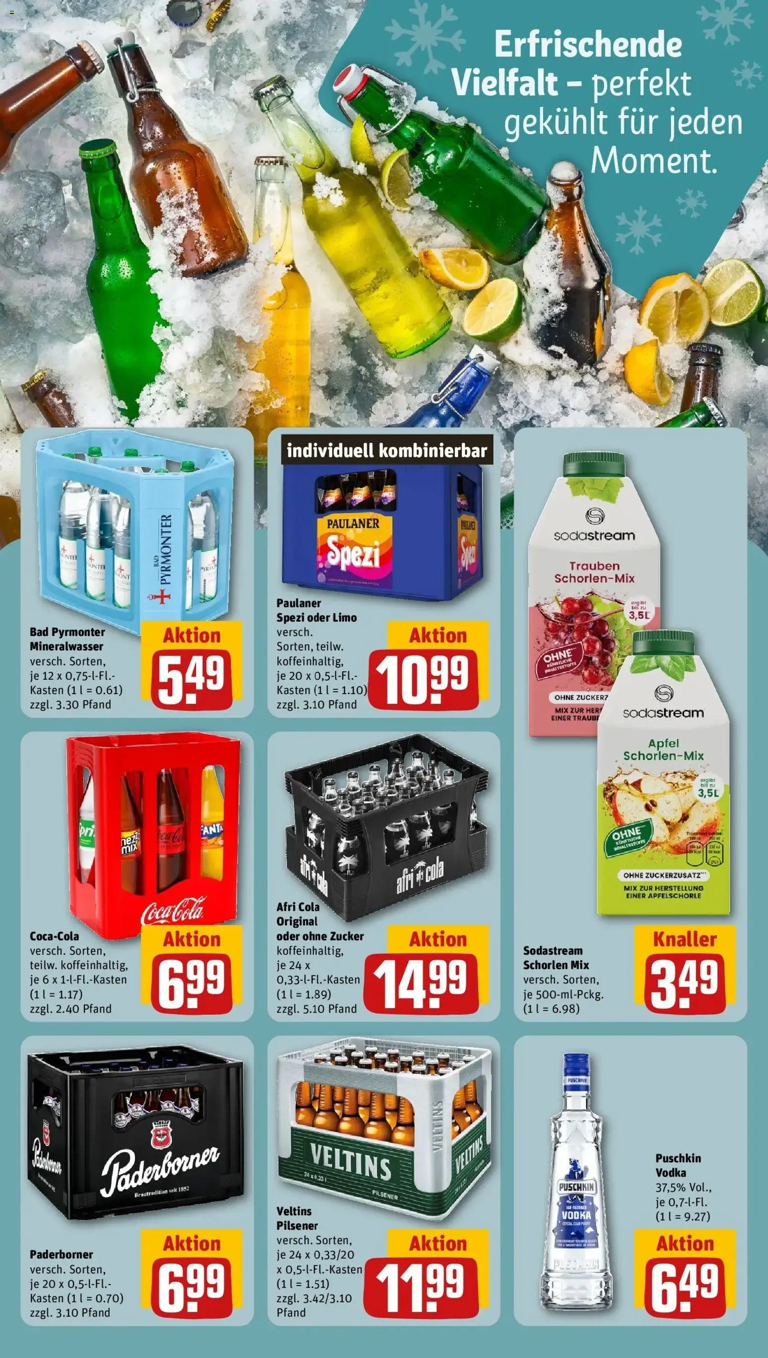 Rewe Prospekt Moringen – gültig ab 08.06.2026 | Seite: 19 | Produkte: Coca cola, Cola, Trauben, Paulaner