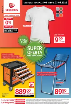 Pogląd oferty "Selgros cash&carry gazetka - Oferta weekendowa" - ważna od 21.05.2026