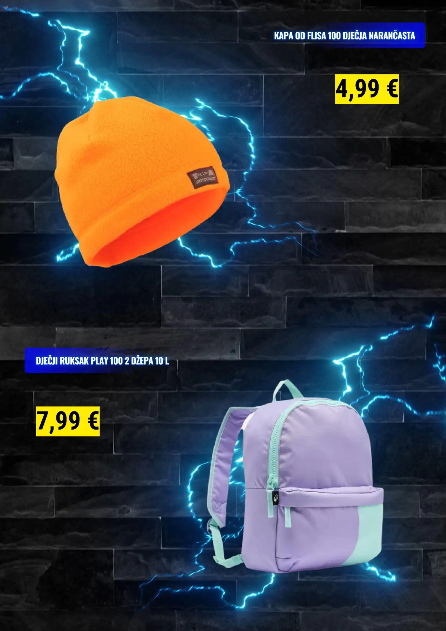 Decathlon katalog | vrijedi od 01.09.2026 | Stranica: 5 | Proizvodi: Dječji ruksak, Ruksak, Kapa