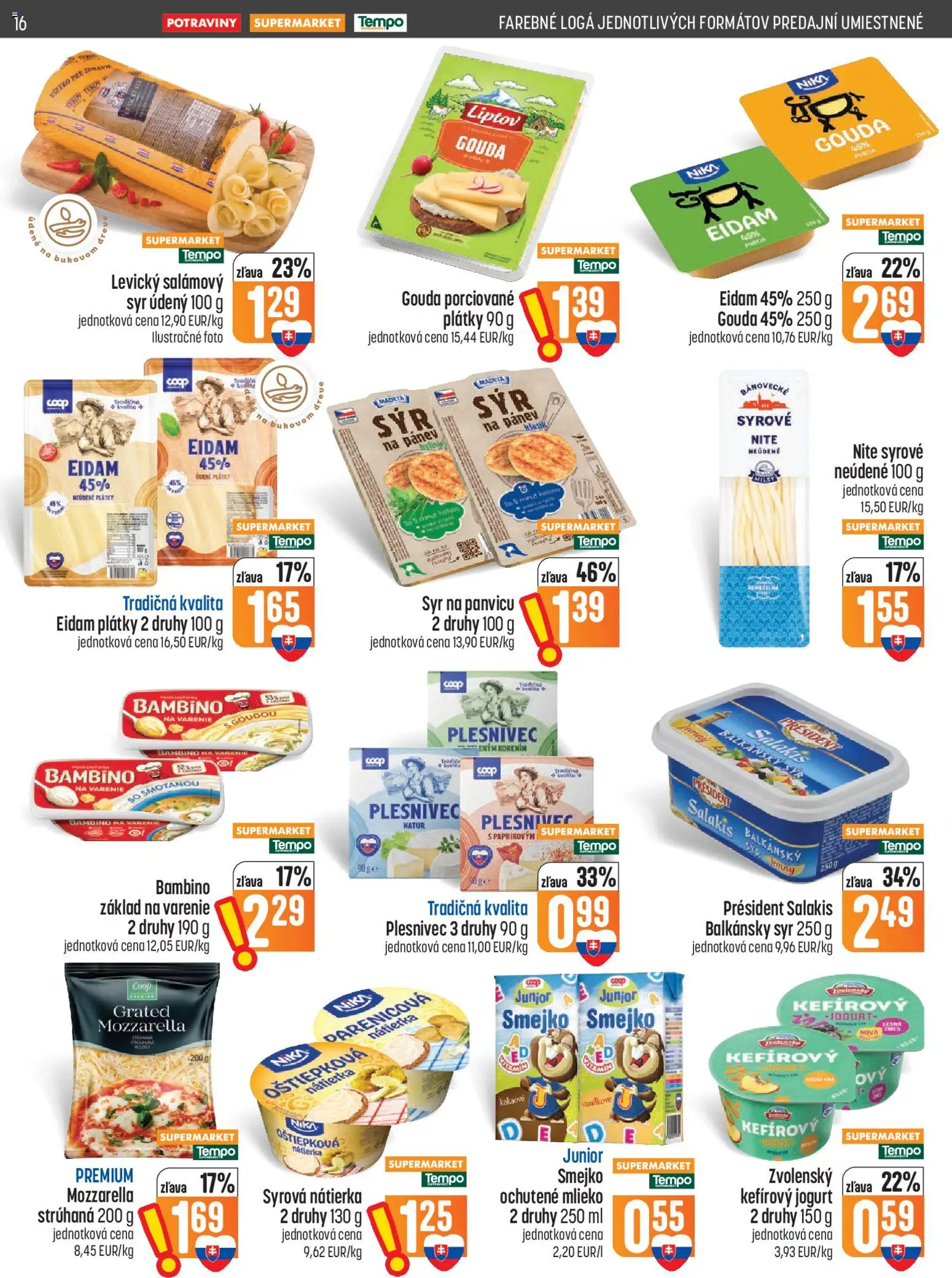 Nové COOP Jednota akcie – leták je platný od 01.10.2026 | Strana: 16