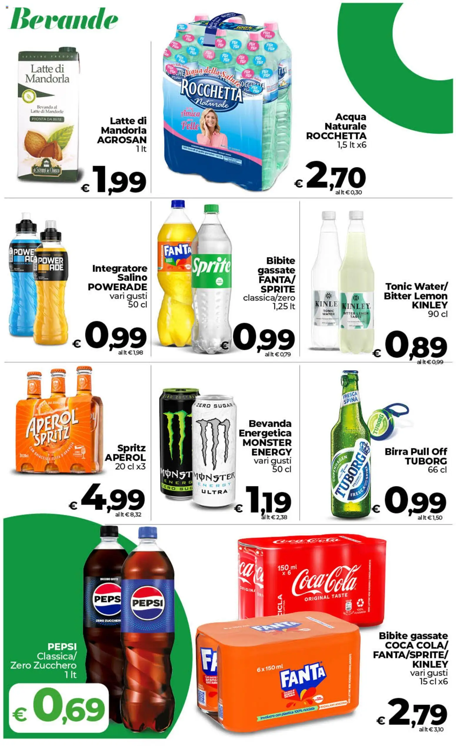 Volantino COOP del 10/07/2026 | Pagina: 17 | Prodotti: Birra, Latte, Mandorle, Aperol