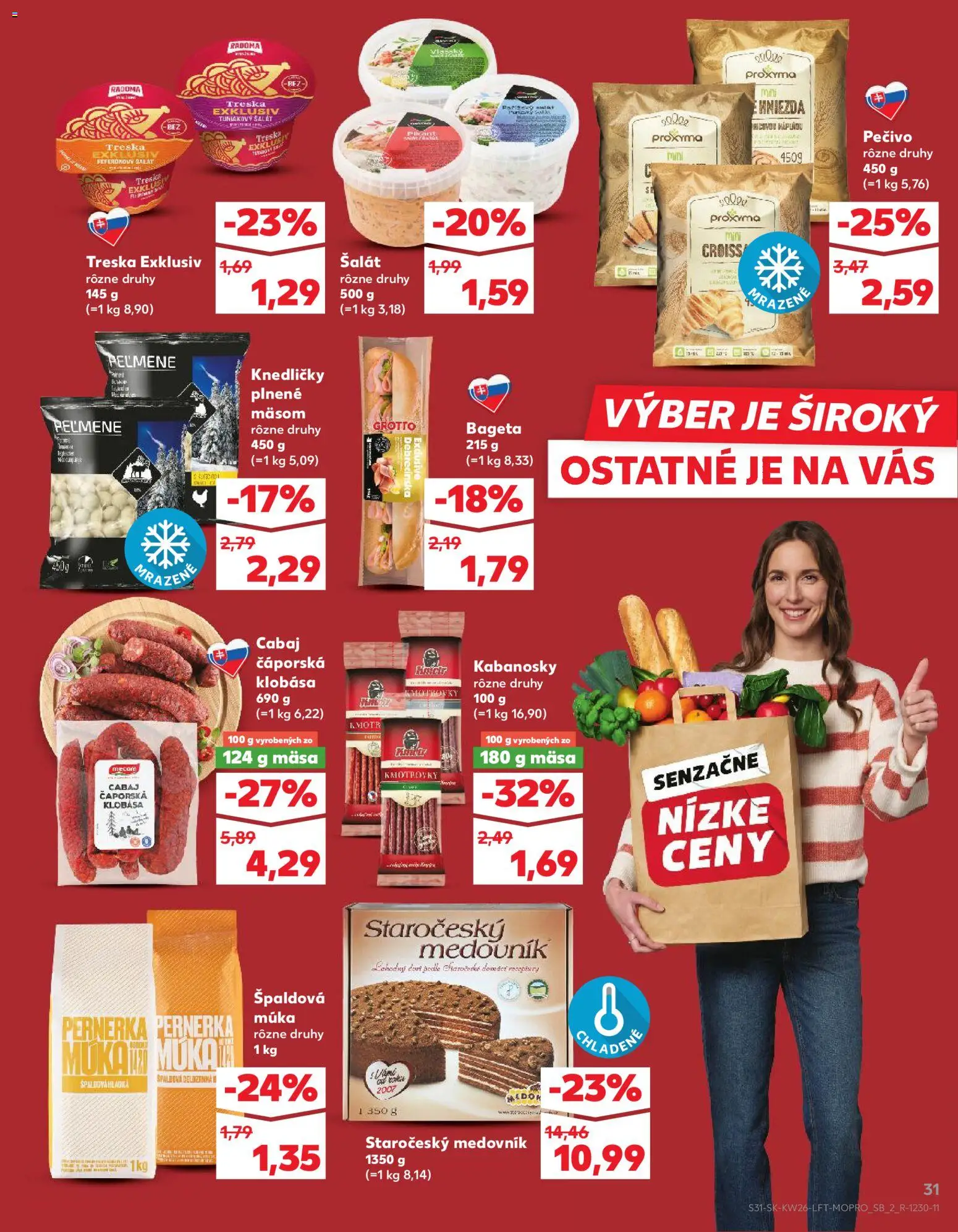 Nové Kaufland akcie – leták je platný od 25.06.2026 | Strana: 31