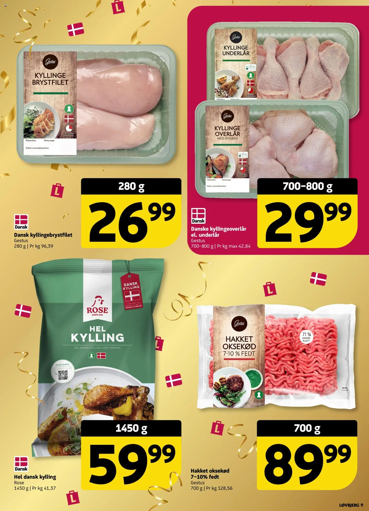 Løvbjerg tilbudsavis – gyldig fra 06.06.2026 | Side: 9 | Produkter: Oksekød