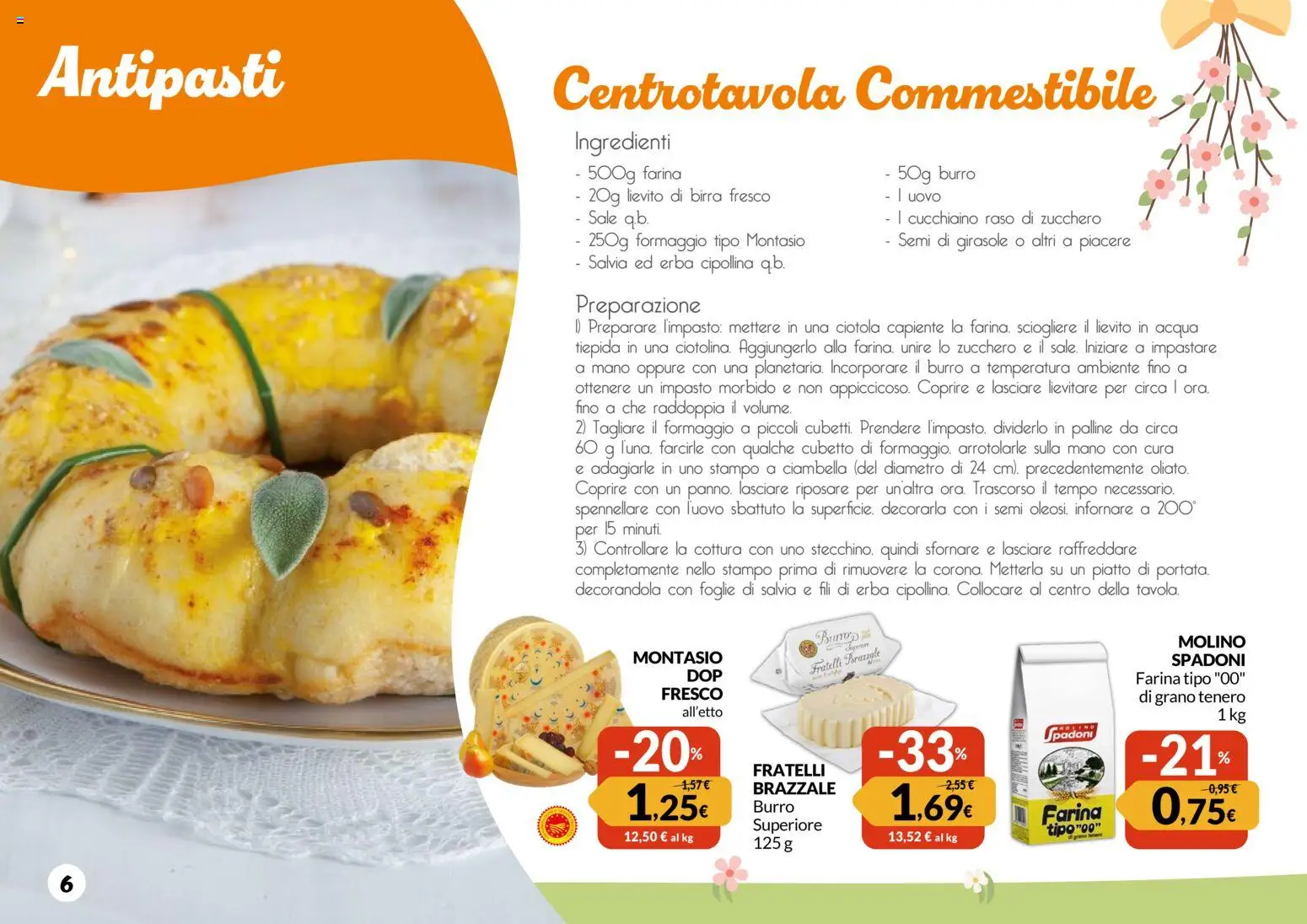 Volantino Galassia del 12.03.2026 | Pagina: 6 | Prodotti: Birra, Banane, Sale, Piatto