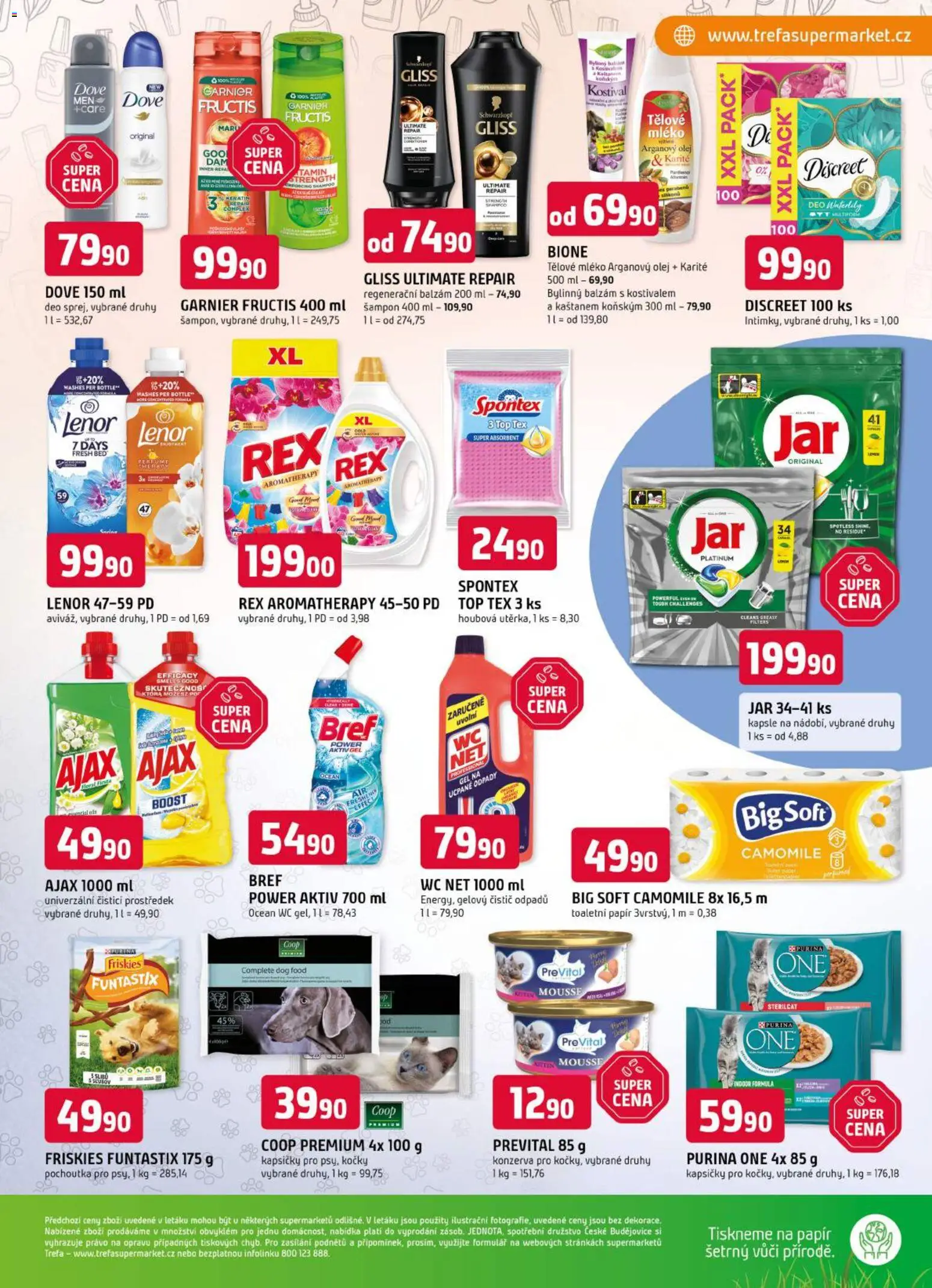 Trefa leták od 03.06.2026 | Strana: 11 | Produkty: Olej, Kapsle, Toaletní papír, Čistič odpadů