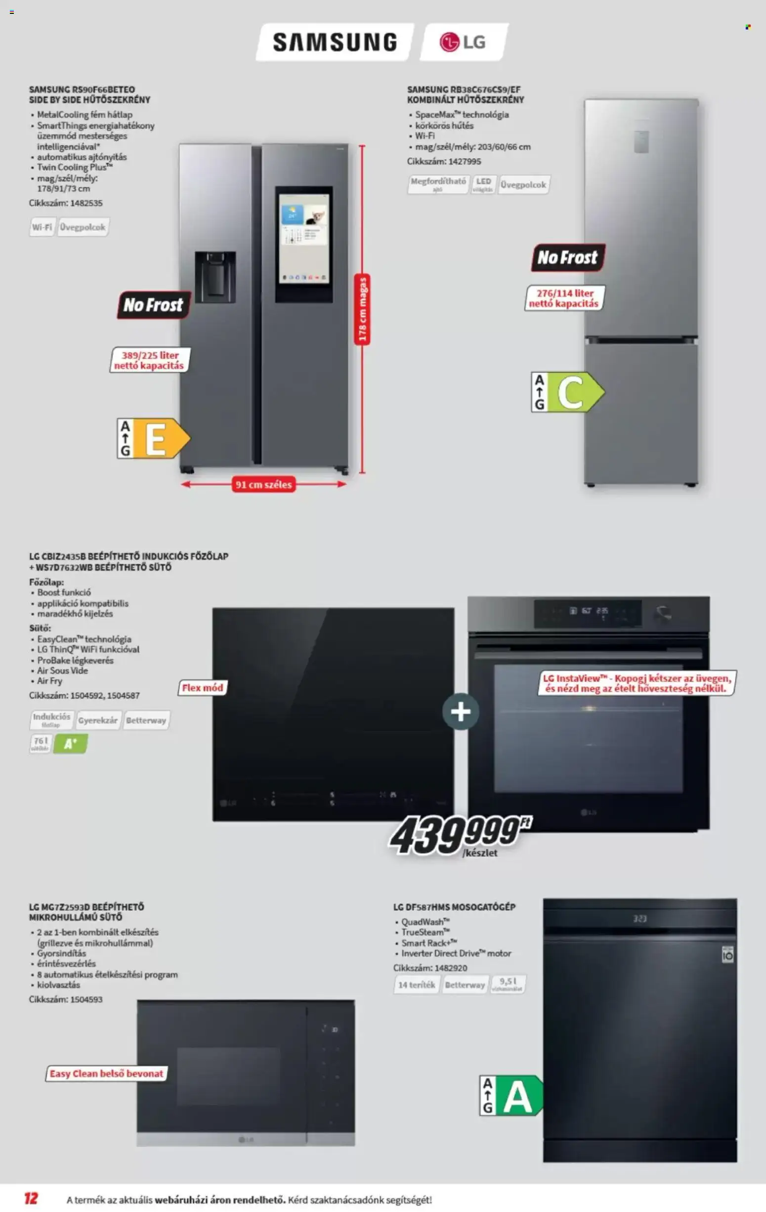 Media Markt akciós ujság - amely érvényes a következő dátumtól: 06.05.2026 | Oldal: 12
