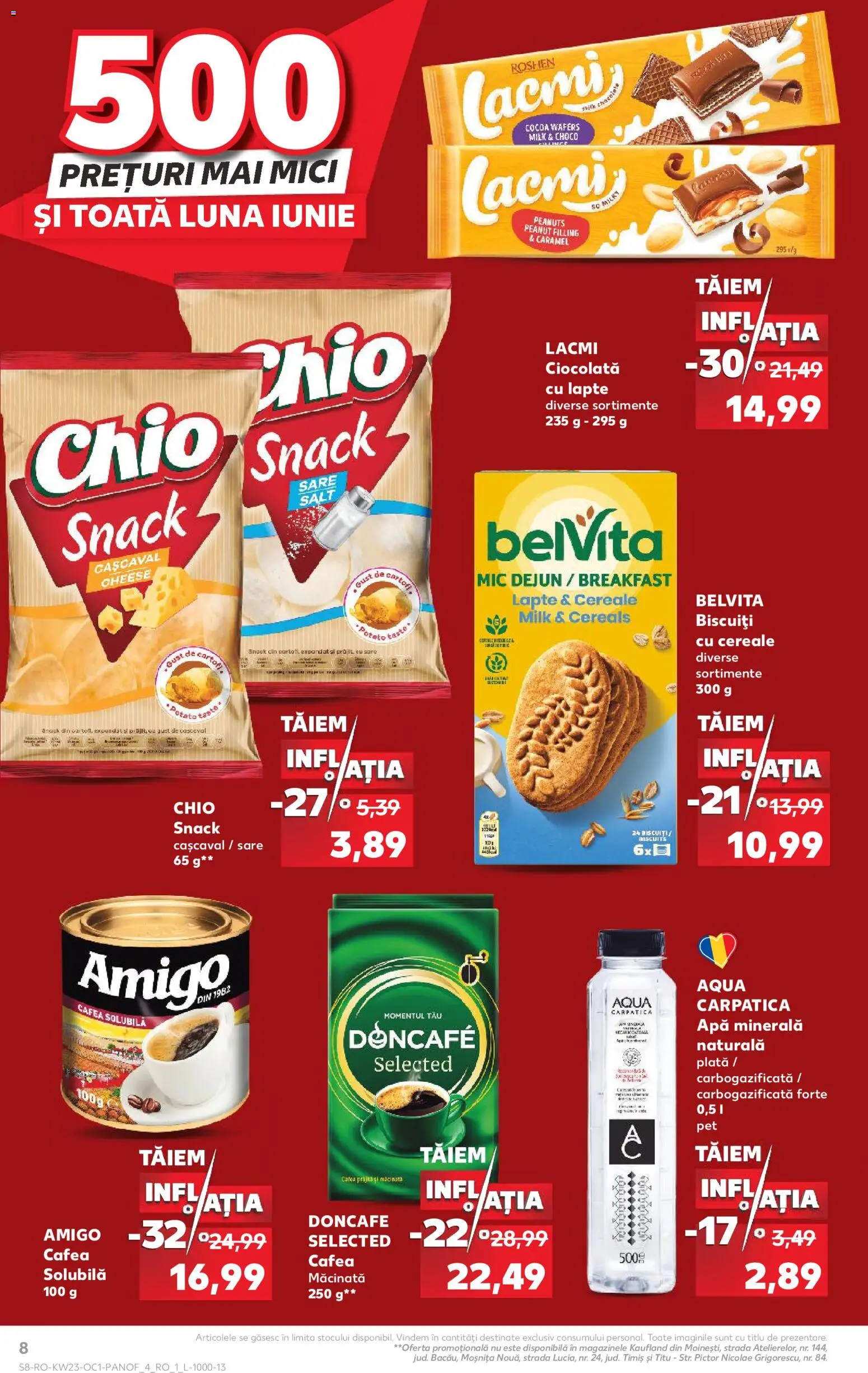 Kaufland RO akciós ujság - amely érvényes a következő dátumtól: 03.06.2026 | Oldal: 8