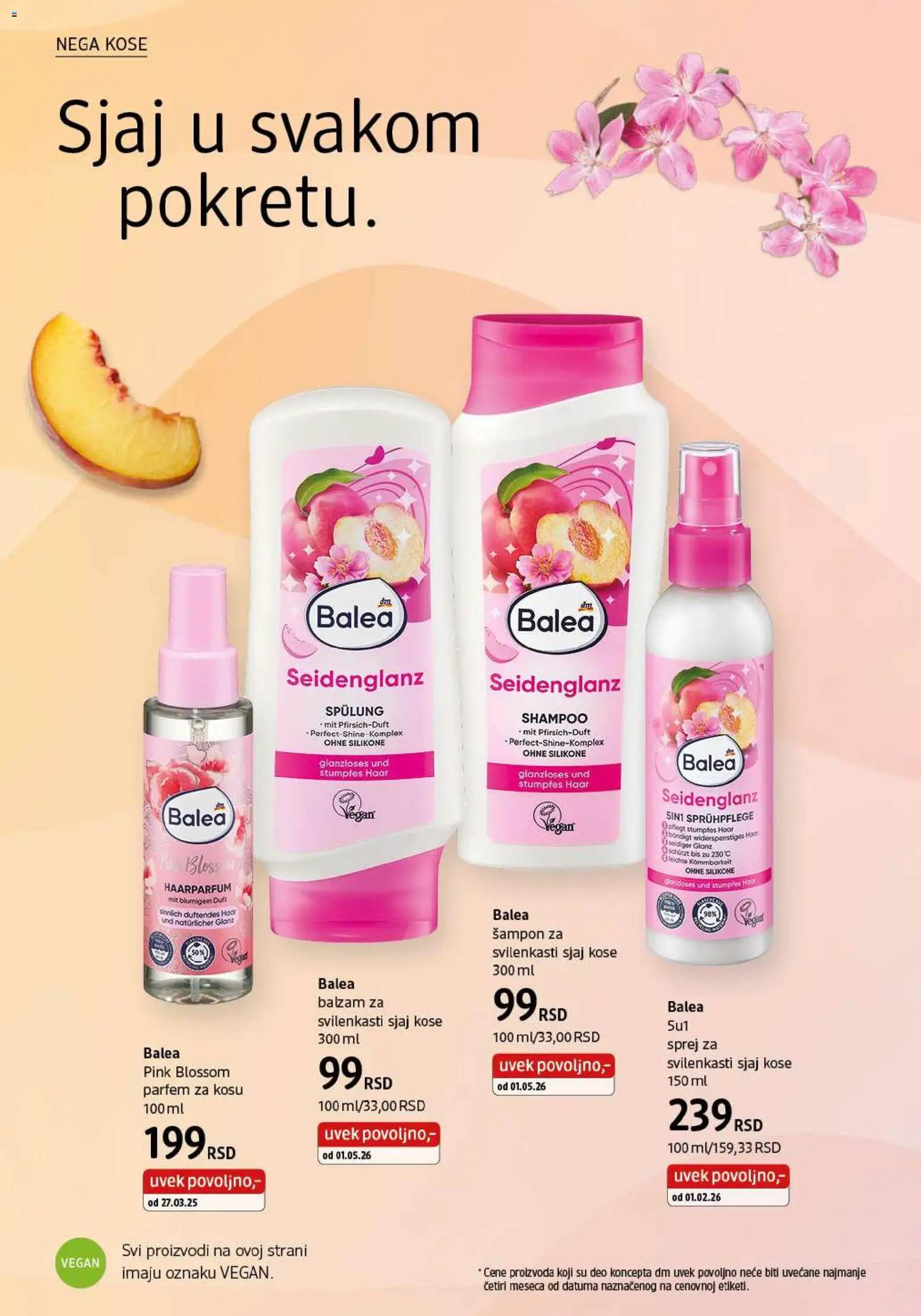 DM Drogerie katalog - važi od 01.08.2026 | Strana: 16 | Proizvode: Parfem, Šampon, Balzam