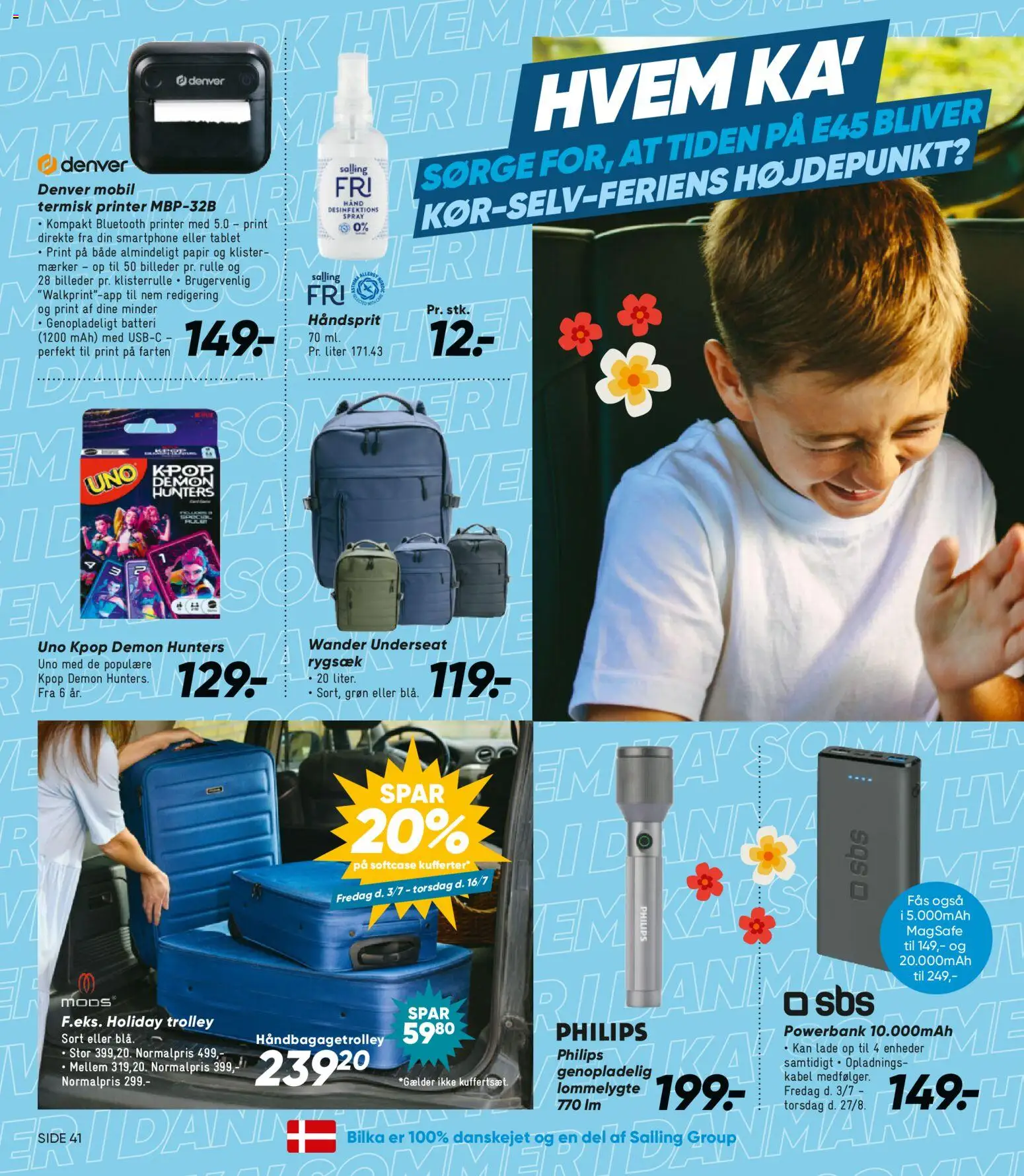 Bilka tilbudsavis – gyldig fra 10/07/2026 | Side: 8 | Produkter: Powerbank, Tablet, Smartphone, Kabel