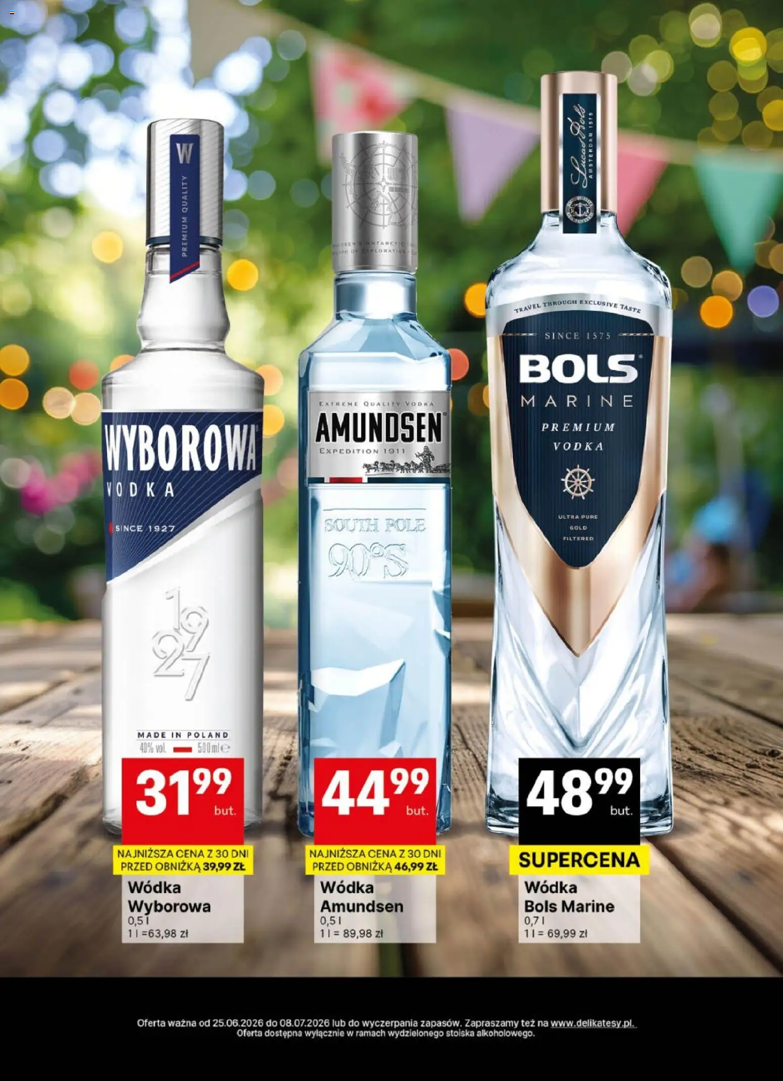 Delikatesy Centrum gazetka - DeliBarek od 25.06.2026 | Strona: 8 | Produkty: Vodka, Wódka