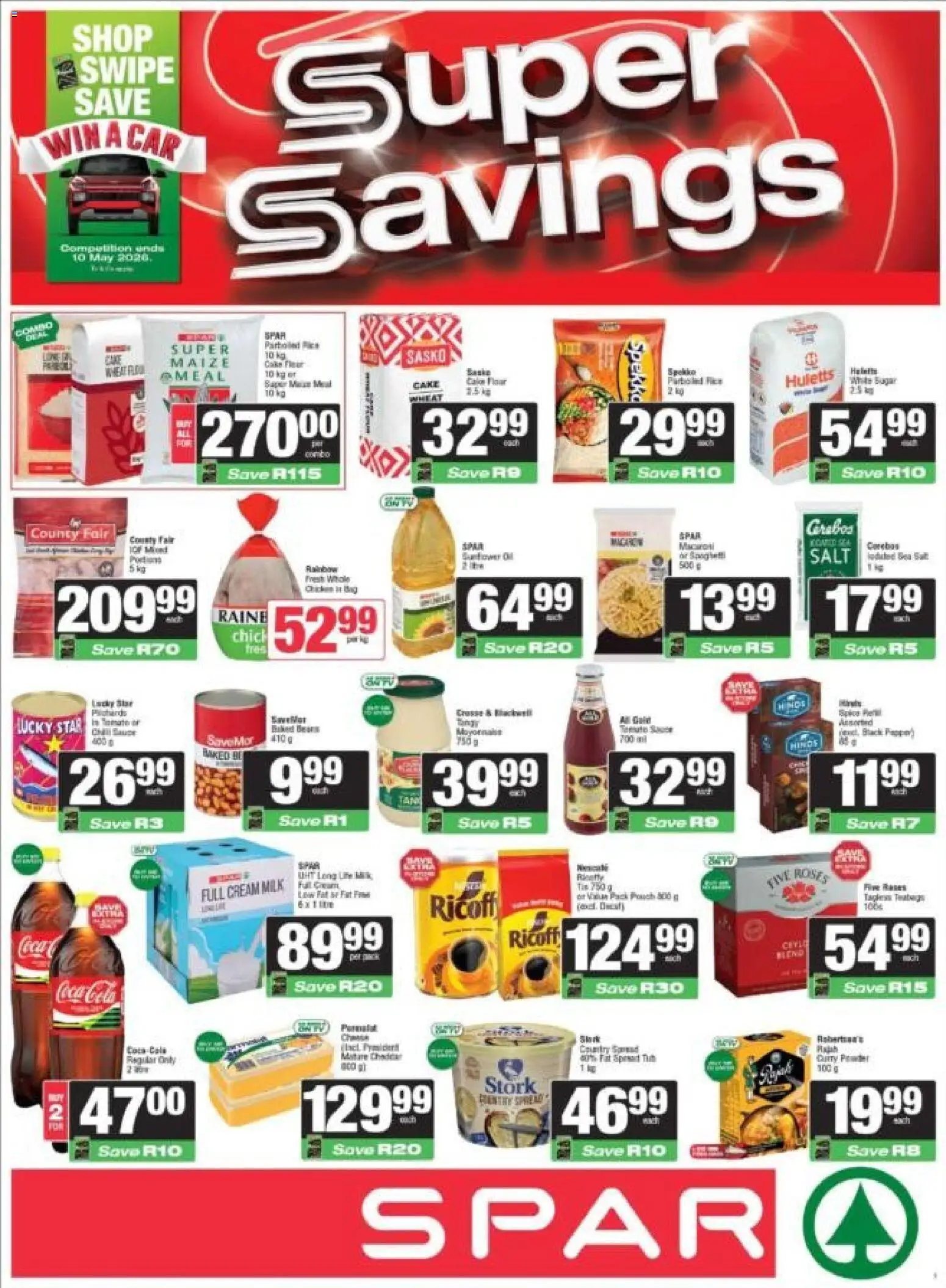 New Superspar catalogue – valid from 22.04.2026 | Page: 1 | Products: Cake, Milk, Cream, Salt