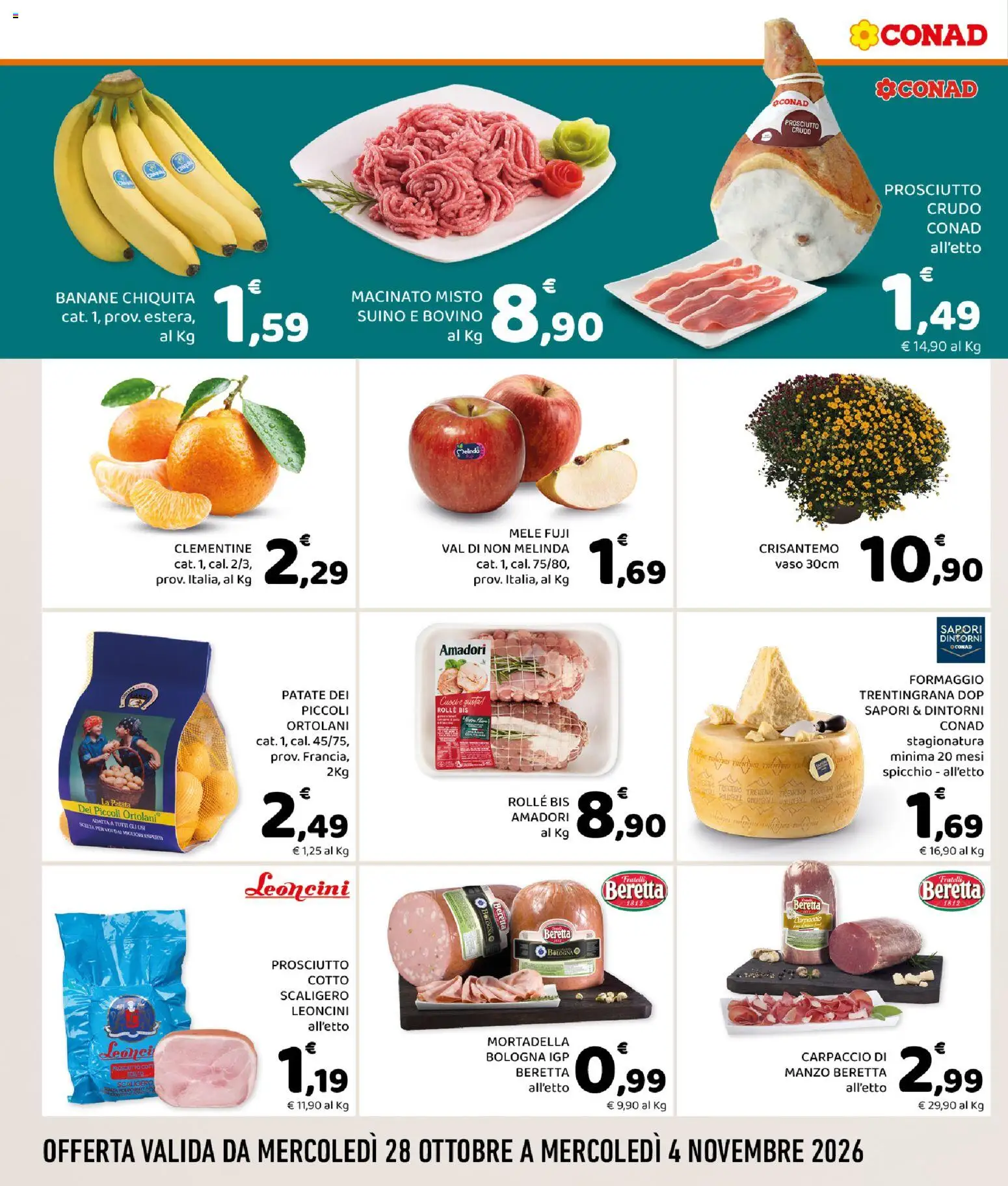 Volantino Conad del 28/10/2026 | Pagina: 2