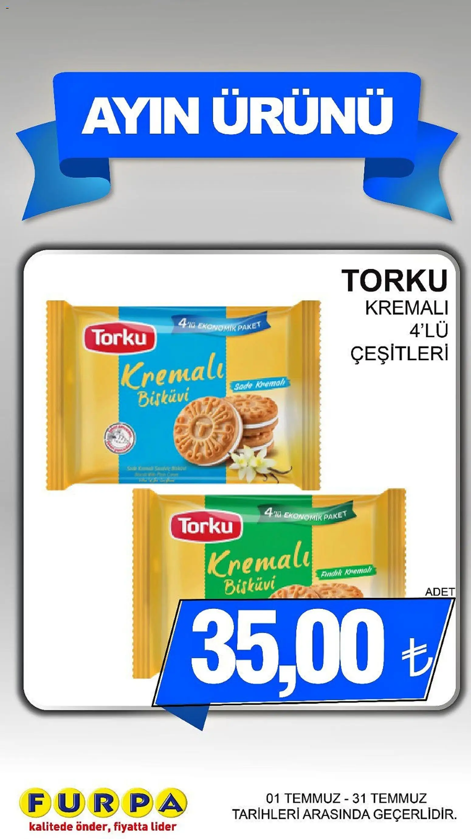 Furpa Katalog - 01 Temmuz 2026 tarihinden itibaren geçerlidir | Sayfa: 17 | Ürünler: Bisküvi