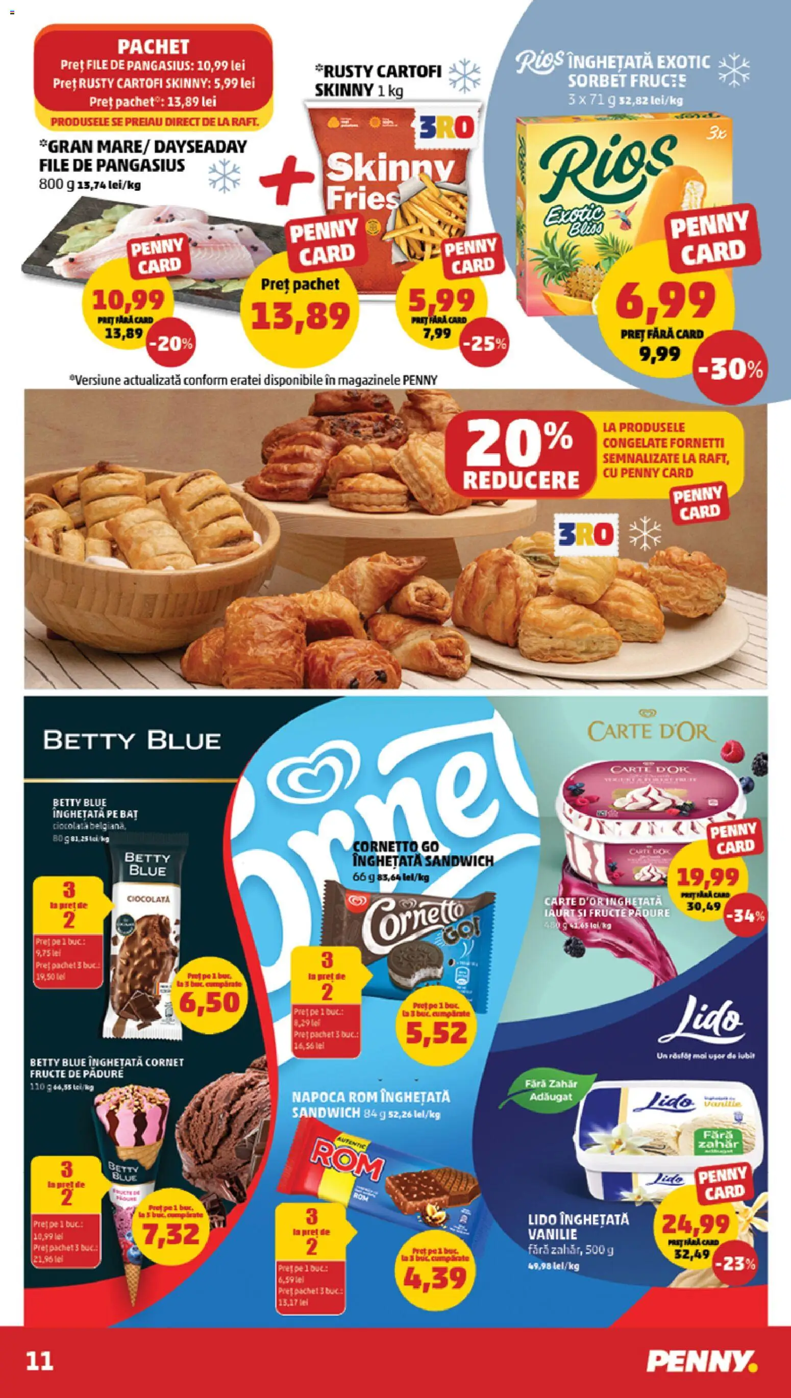 Noul catalog PENNY – valabil de la 05.08.2026 | Pagină: 11 | Produse: Pară, Iaurt, Cartofi, Zahăr