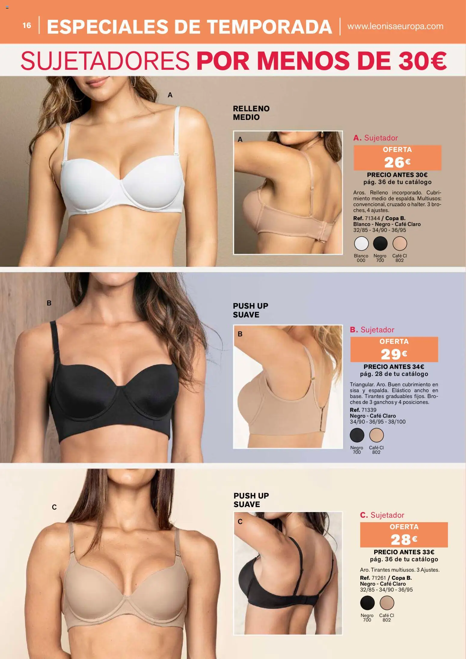 Leonisa Magazine │ válido desde el 01/09/2026 | Página: 16 | Productos: Café