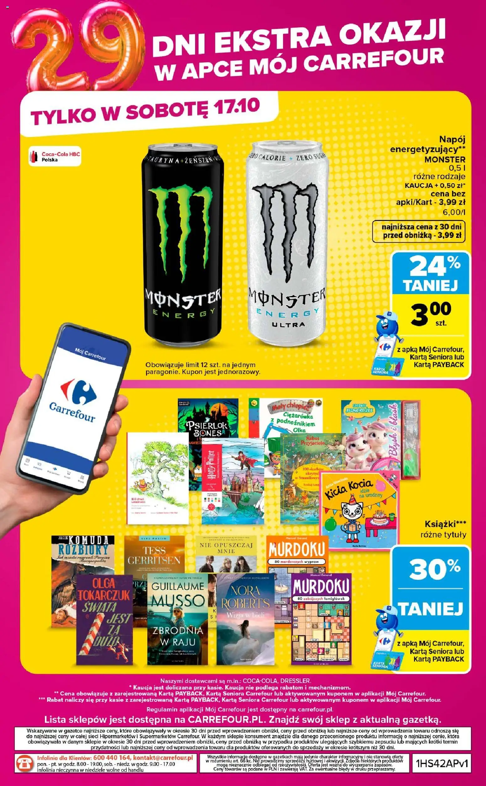 Carrefour gazetka - Market od 12.10.2026 | Strona: 6 | Produkty: Karta, Kubuś, Książki