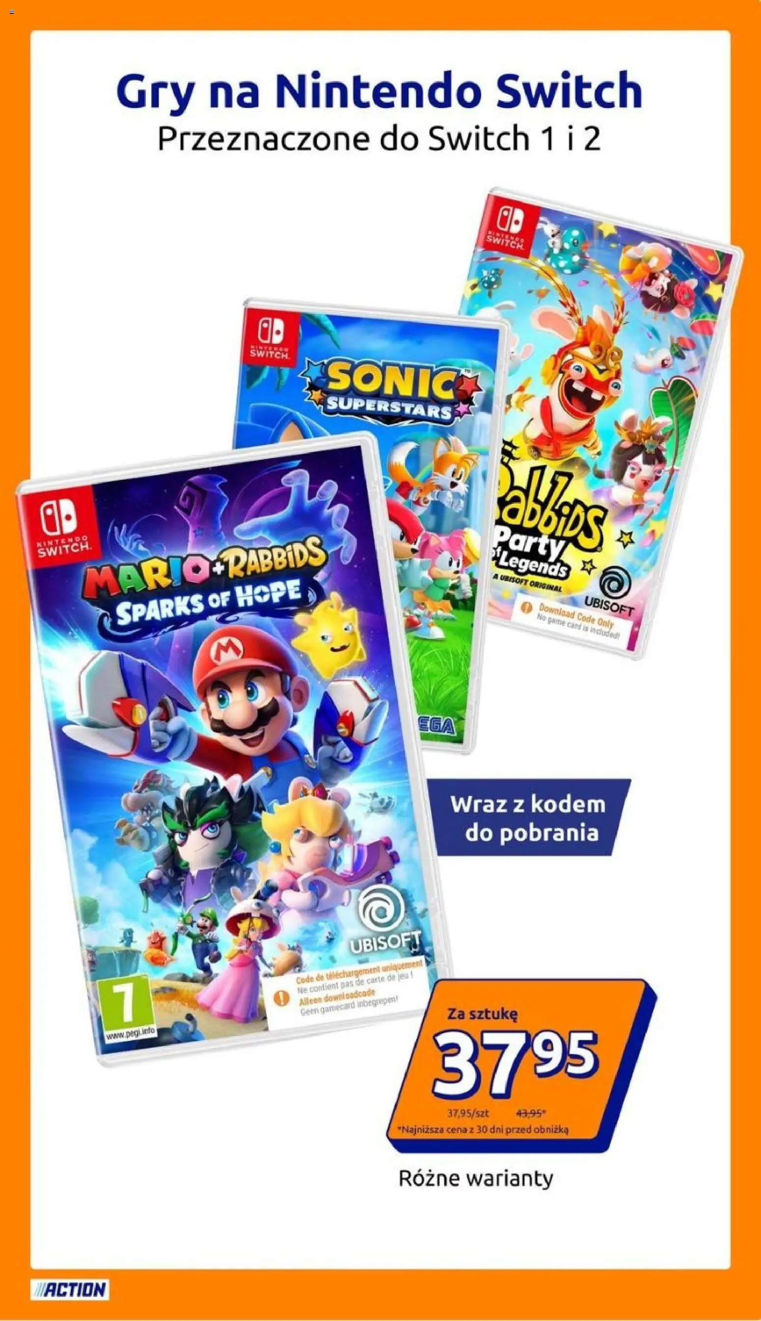 Action gazetka od 12.08.2026 | Strona: 5 | Produkty: Nintendo Switch, Gry