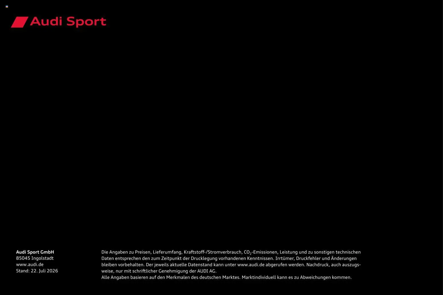 Audi RS 3 Sportback / RS 3 Limousine – gültig ab 28.10.2025 | Seite: 84 | Produkte: Navigation