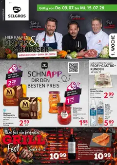 Selgros Prospekt ab 09.07.2026 gültig