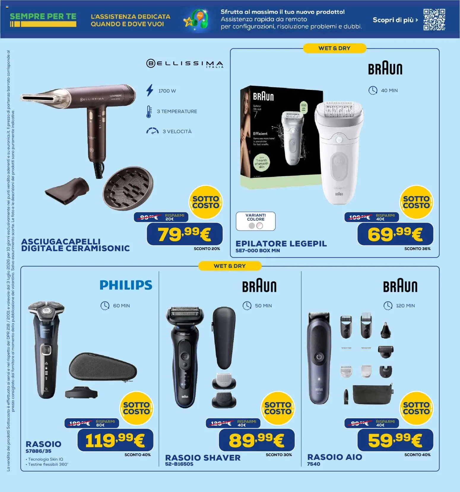 Volantino Euronics del 03/07/2026 | Pagina: 38