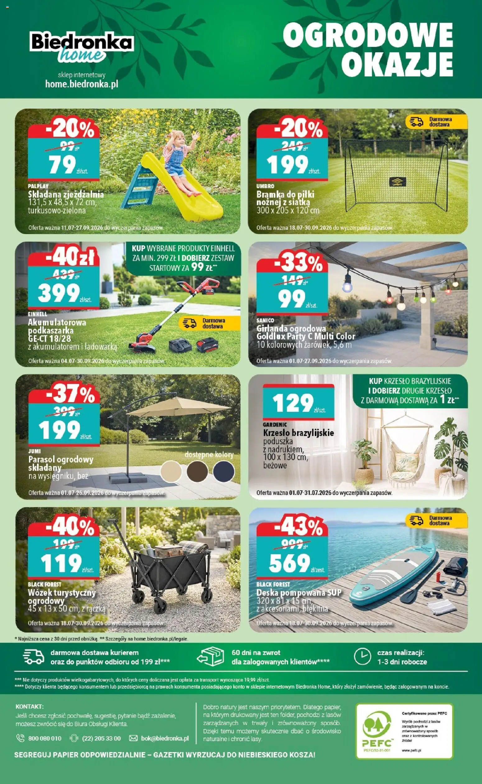 Biedronka Polsko leták - Home od 18.07.2026 | Strana: 6 | Produkty: Girlanda
