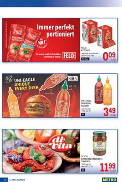 Metro angebote Starke Marken ab 29.10.2026 gültig | Seite: 14 | Produkte: Ketchup, Zucker, Tomaten