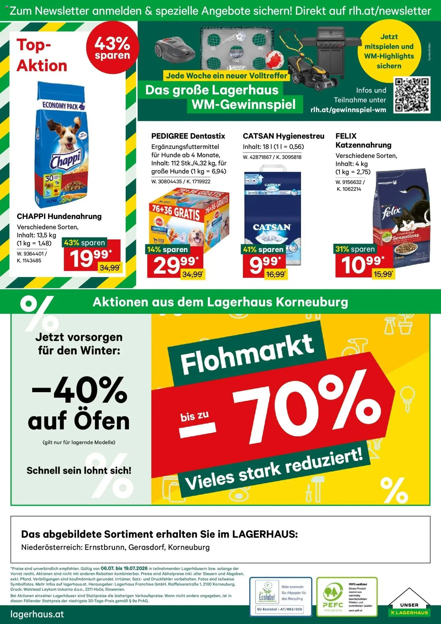 Lagerhaus - Wochen Angebote gültig ab 05.07.2026 | Seite: 8 | Produkte: Ofen