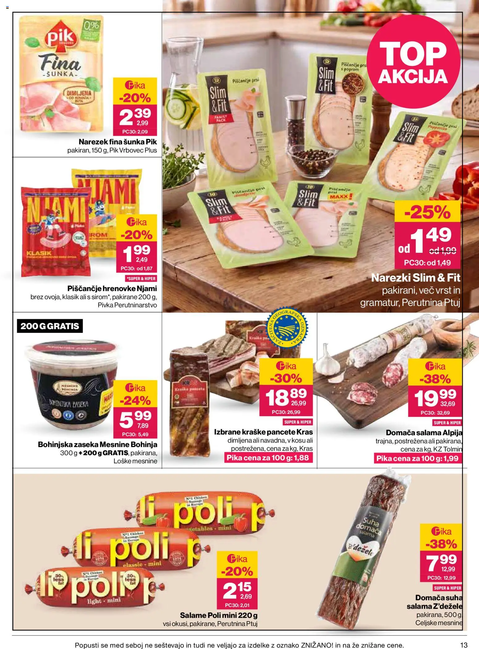 Novi Mercator katalog ponudbe – veljaven od 01.10.2026 | Stran: 13